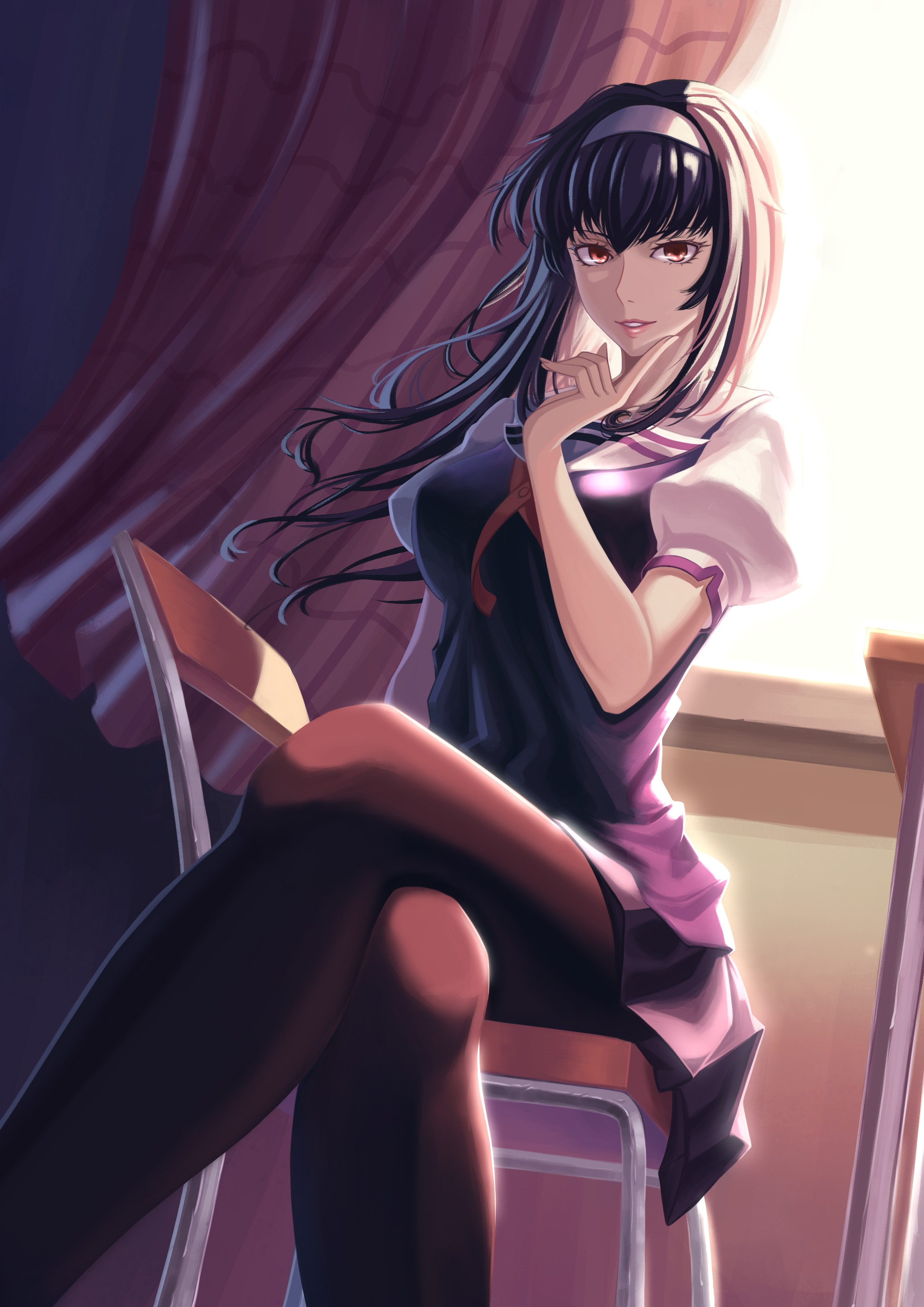 Anime Anime Girls Long Hair Red Eyes Saenai Heroine No Sodatekata Kasumigaoka Utaha 2480x3508