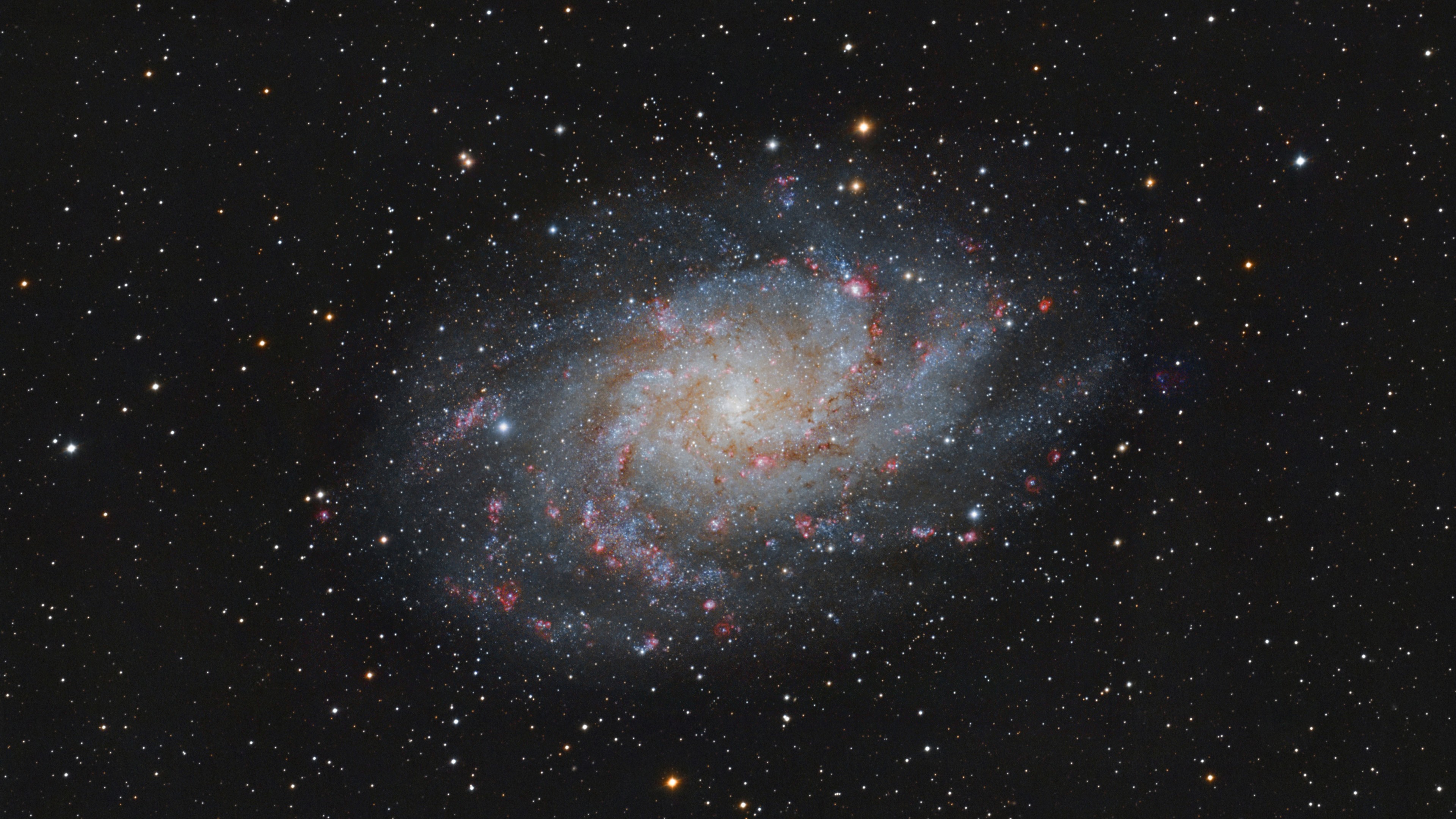 Space Galaxy Spiral Galaxy 3840x2160