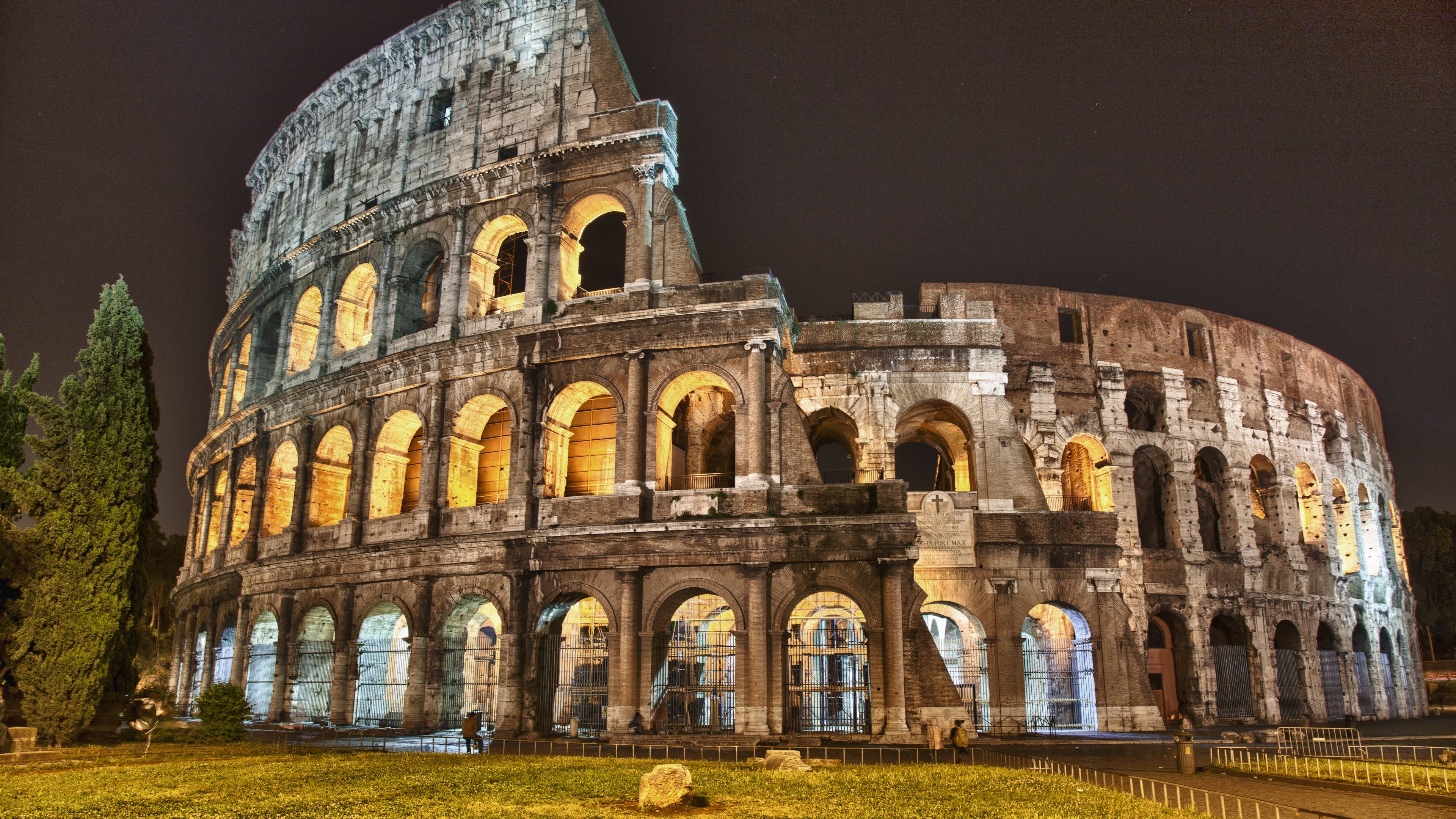 Colosseum Architecture HDR 3840x2160