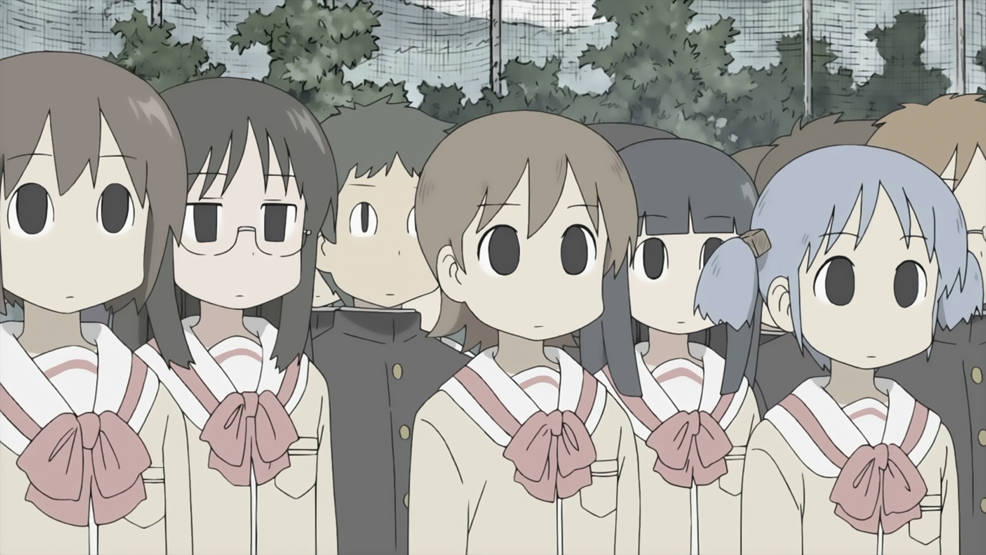 Nichijou Anime Anime Girls 1920x1080