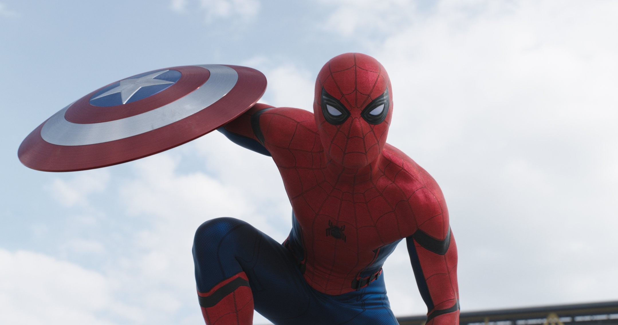 Spider Man Captain America Captain America Civil War Peter Parker Shield Movies Marvel Cinematic Uni 2158x1136