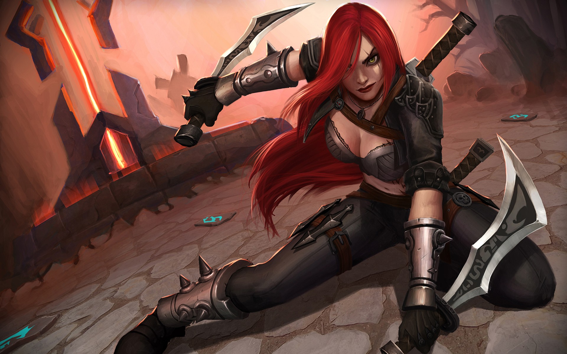 League Of Legends Noxus Katarina League Of Legends 1920x1200