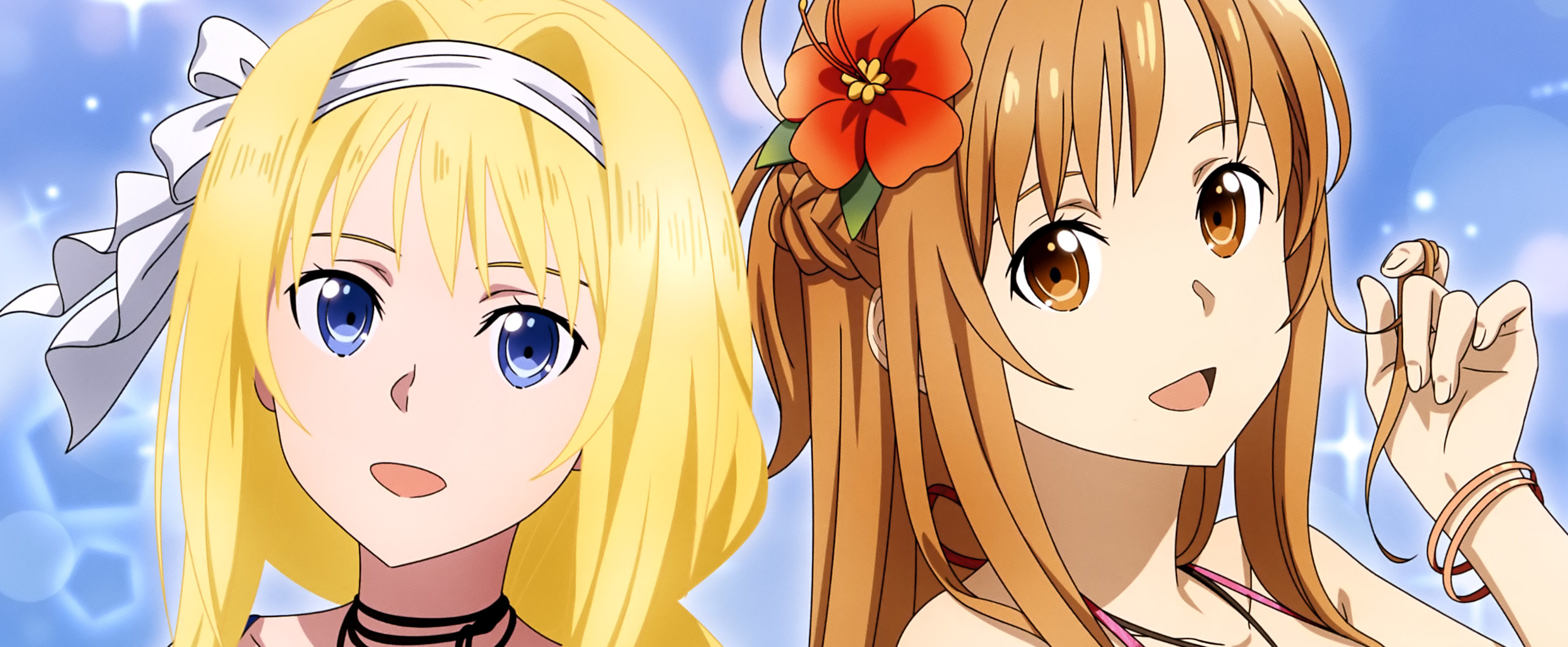 Anime Anime Girls Sword Art Online Sword Art Online Alicization Alice Sword Art Online Alicization Y 3150x1300