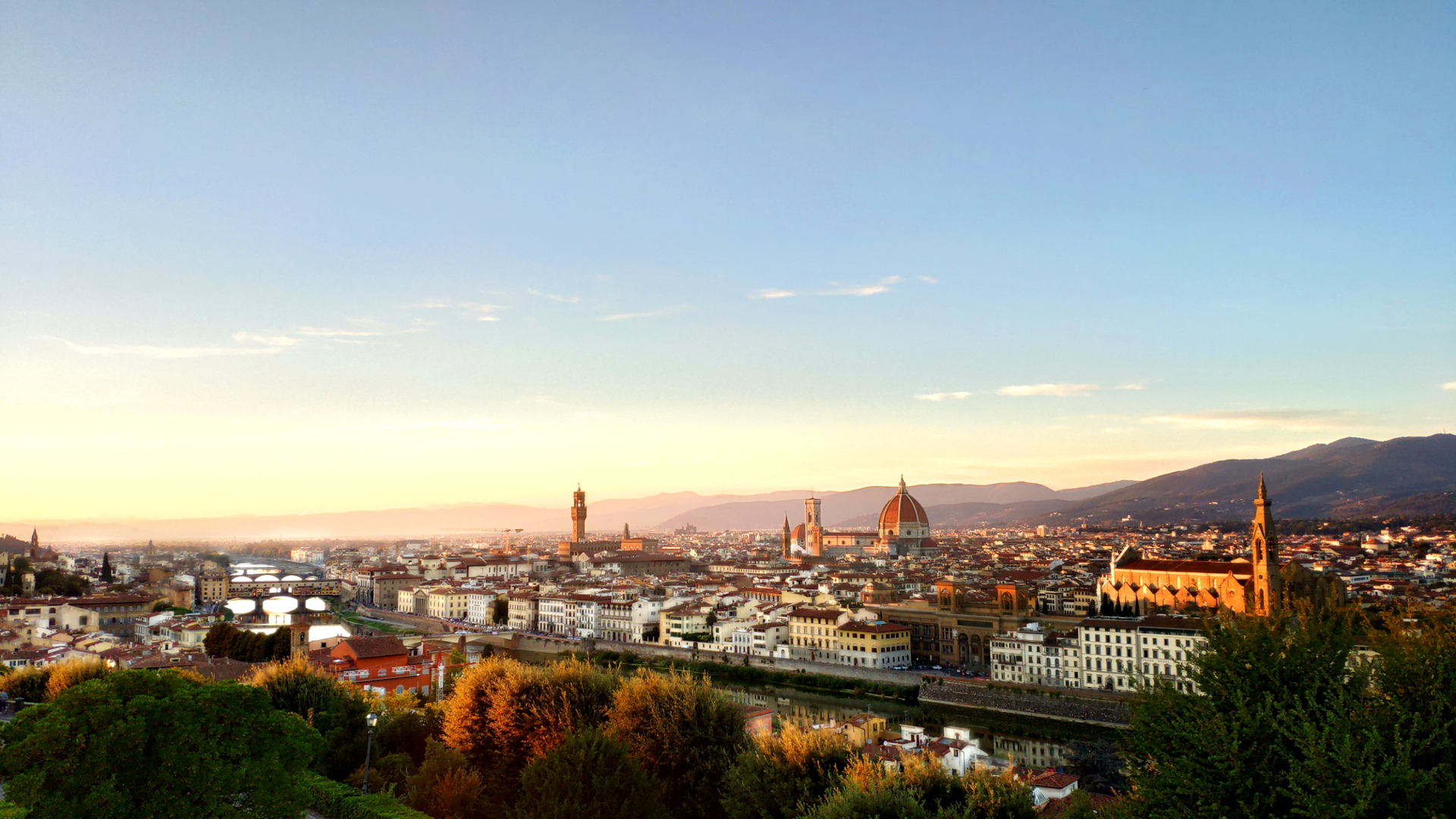 Florence Firenze Italy City 1920x1080