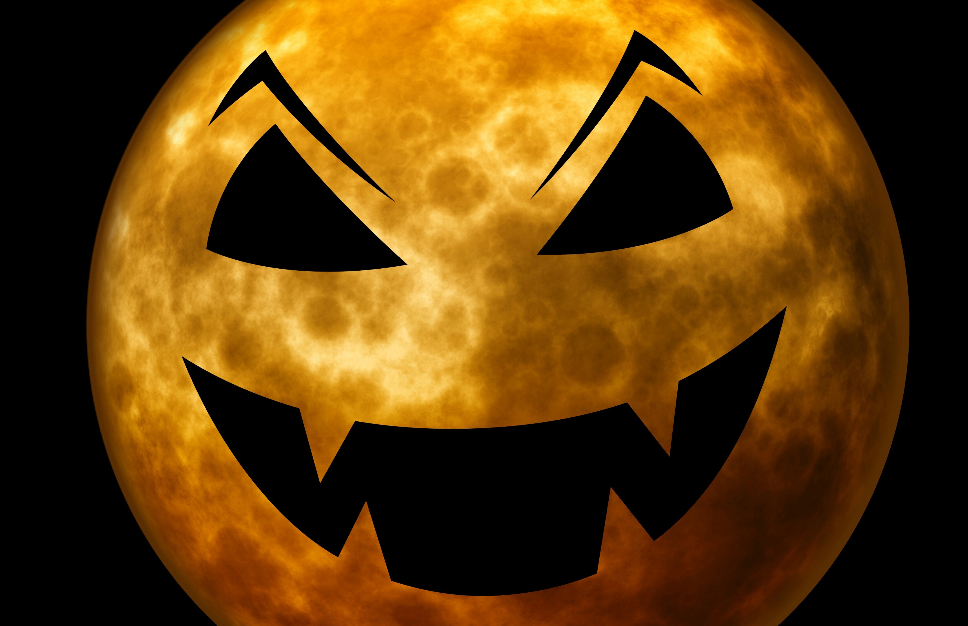 Holiday Halloween Jack O Lantern 3340x2160