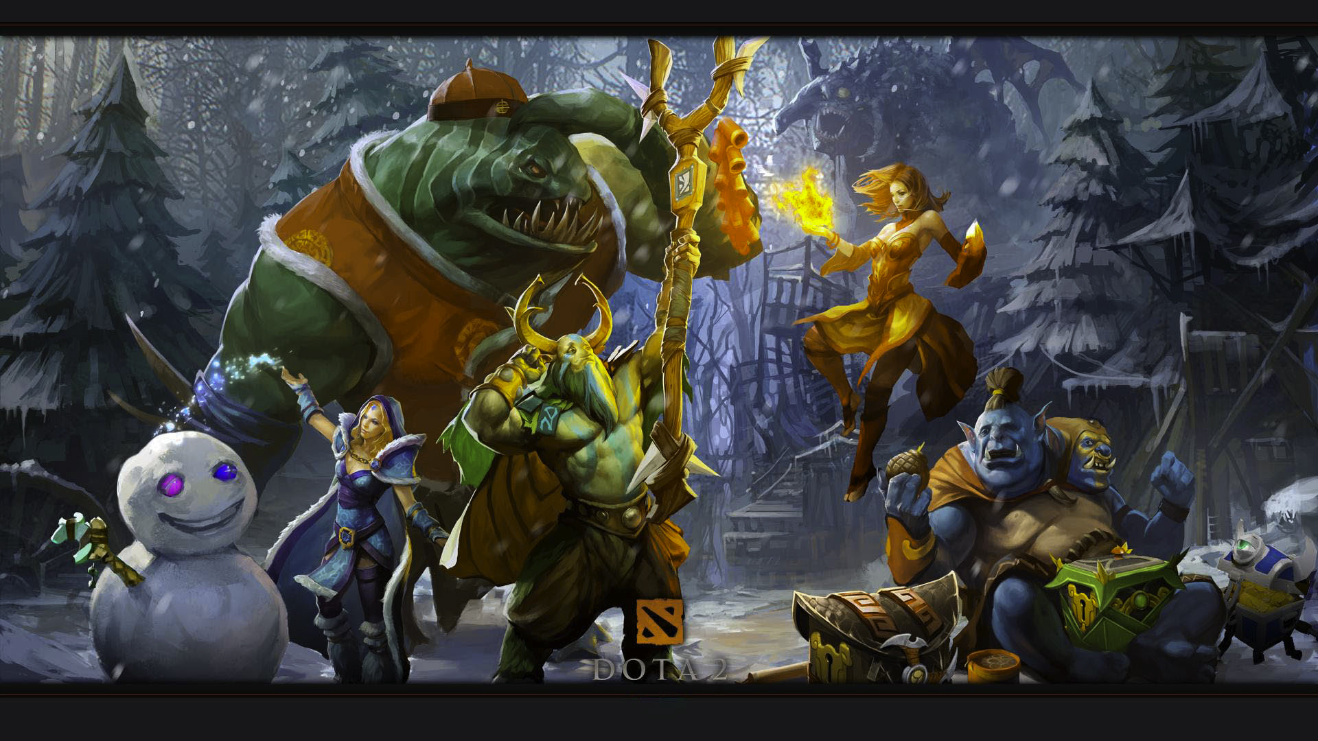 DotA 2 Heros 1920x1080