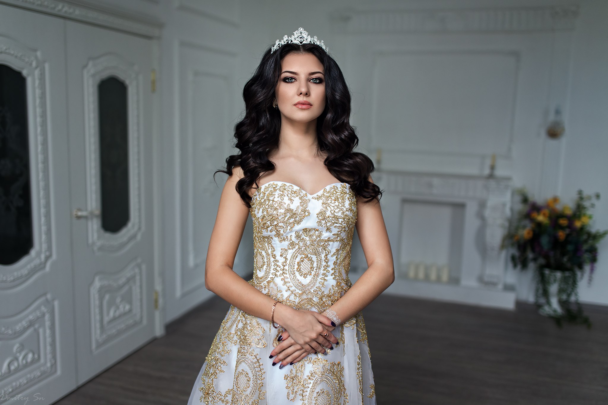 Women Model Dress Dmitry Shulgin Kristina Romanova 2048x1365