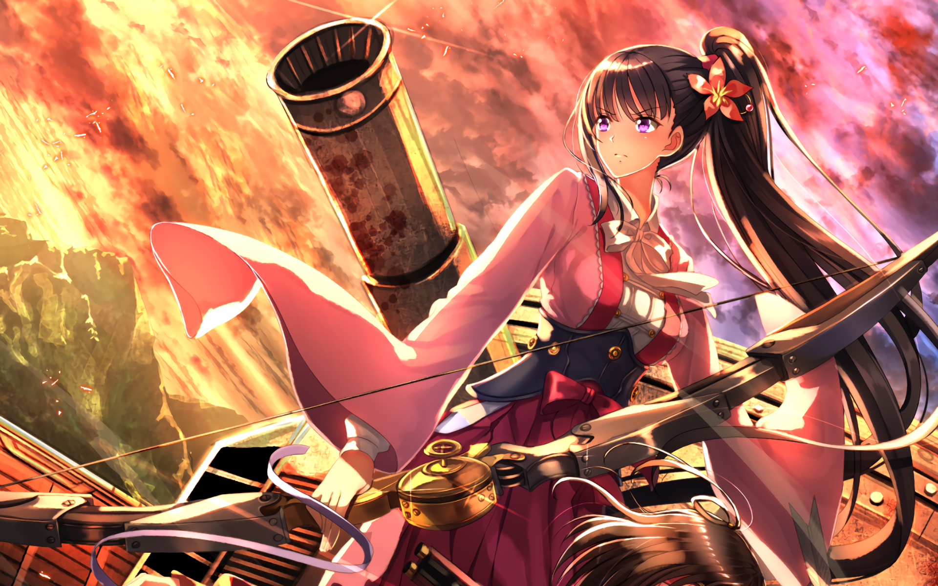 Anime Anime Girls Kabaneri Of The Iron Fortress Swordsouls 1920x1200