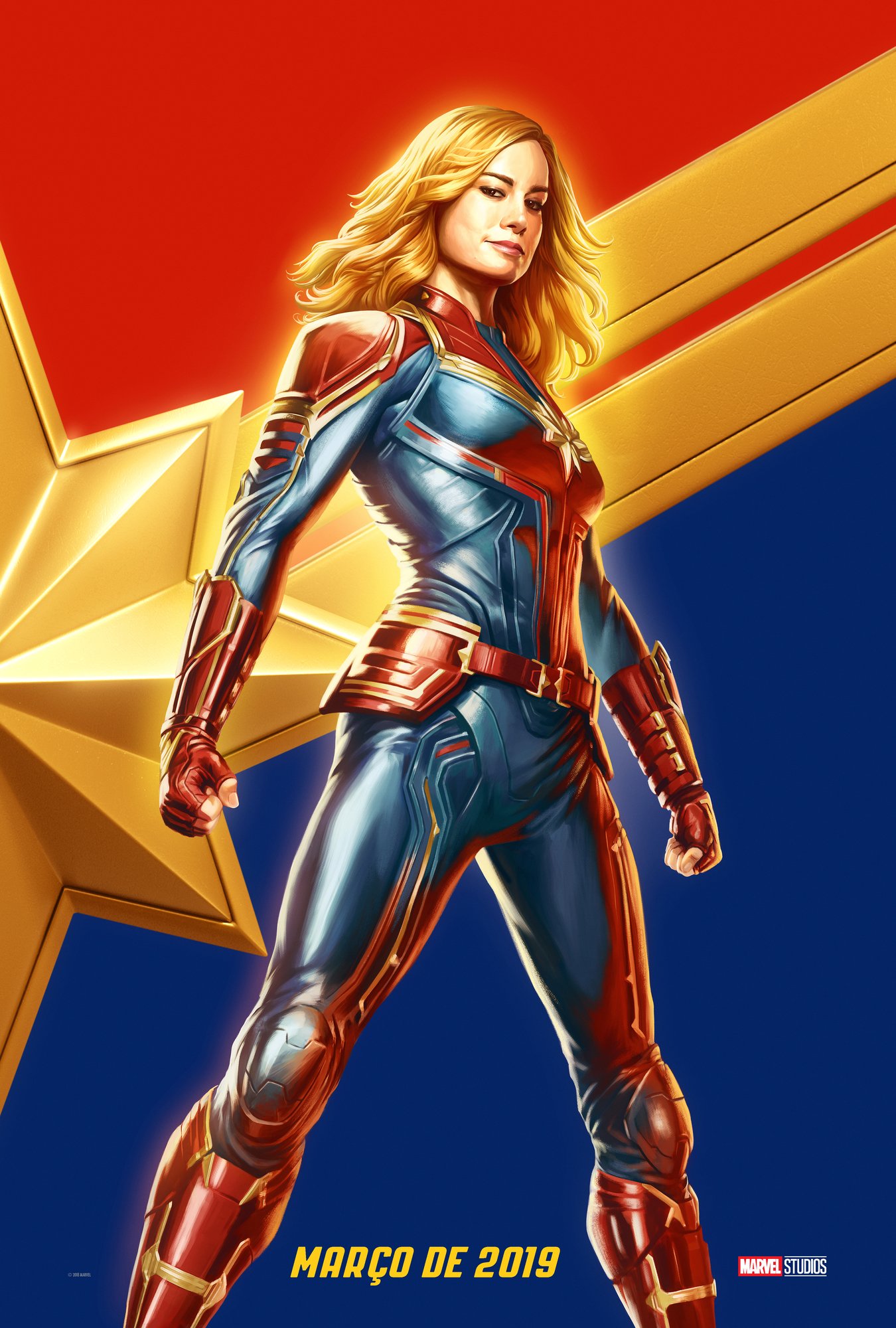 Captain Marvel Marvel Cinematic Universe Marvel Comics Brie Larson Women 2019 Year Blonde Superheroi 1350x2000