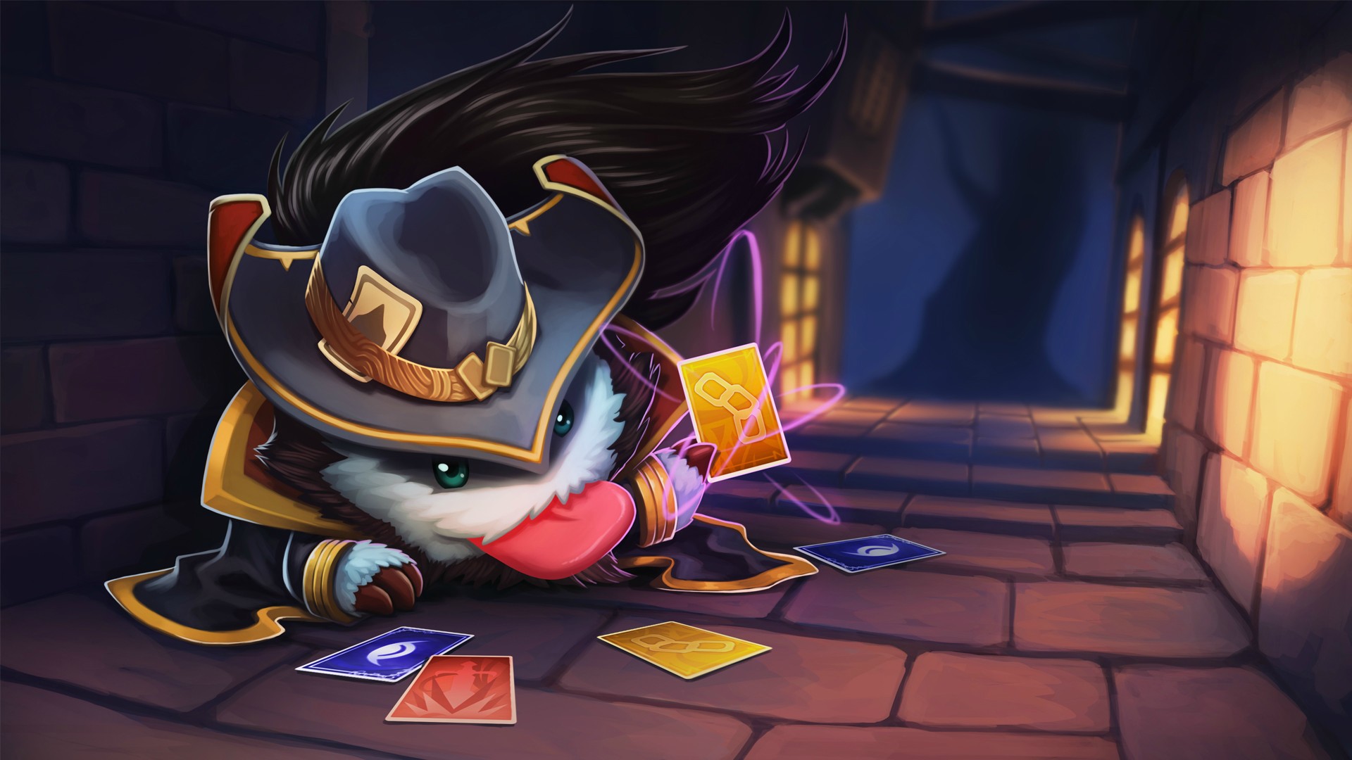 Twisted Fate League Of Legends Poro 1920x1080