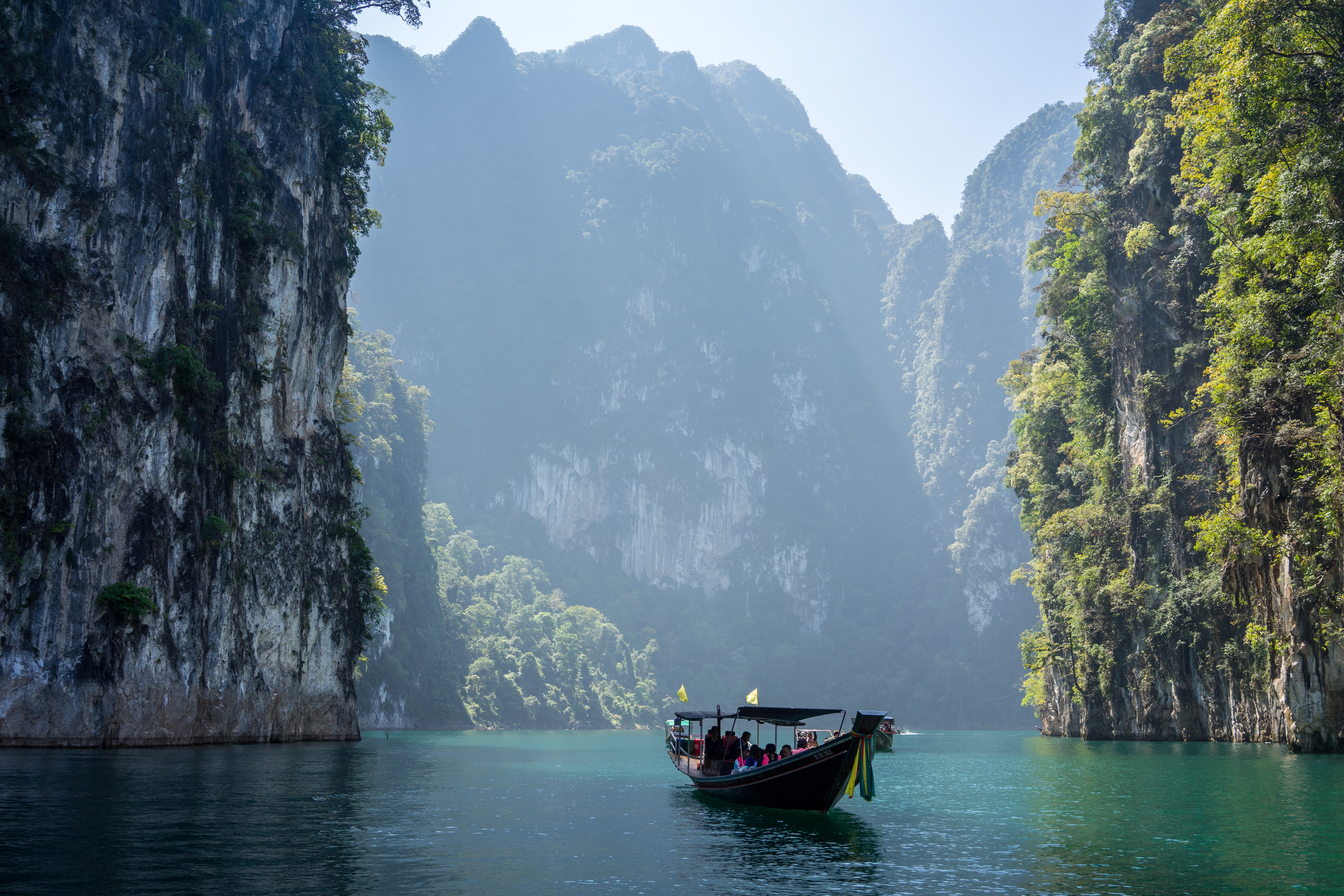 River Nature Boat Vehicle Water Tourism Halong Bay 6000x4000