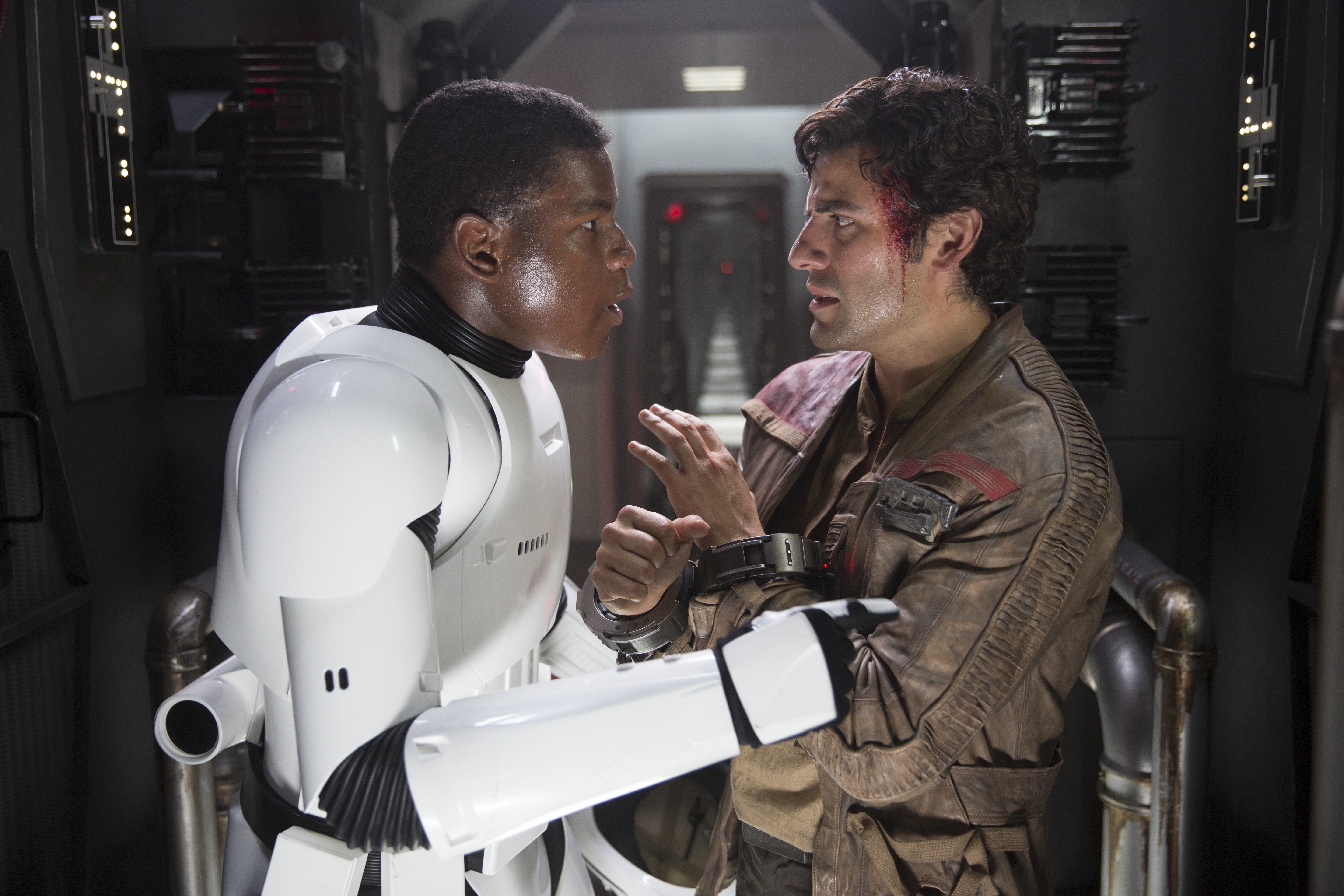Star Wars Episode Vii The Force Awakens Star Wars Oscar Isaac Poe Dameron John Boyega Finn Star Wars 5760x3840