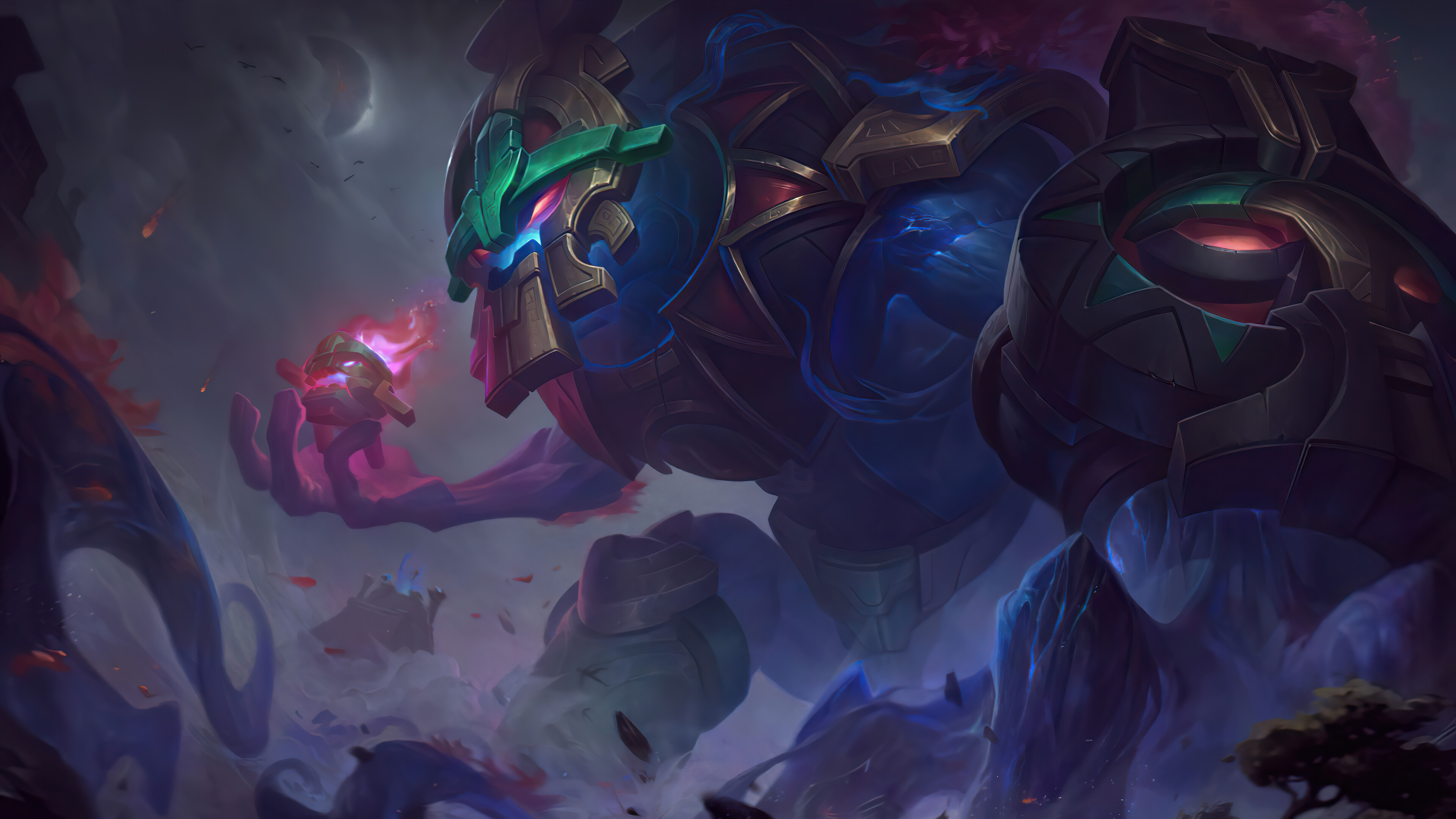 Maokai League Of Legends Maokai League Of Legends Riot Games Gods 3840x2160