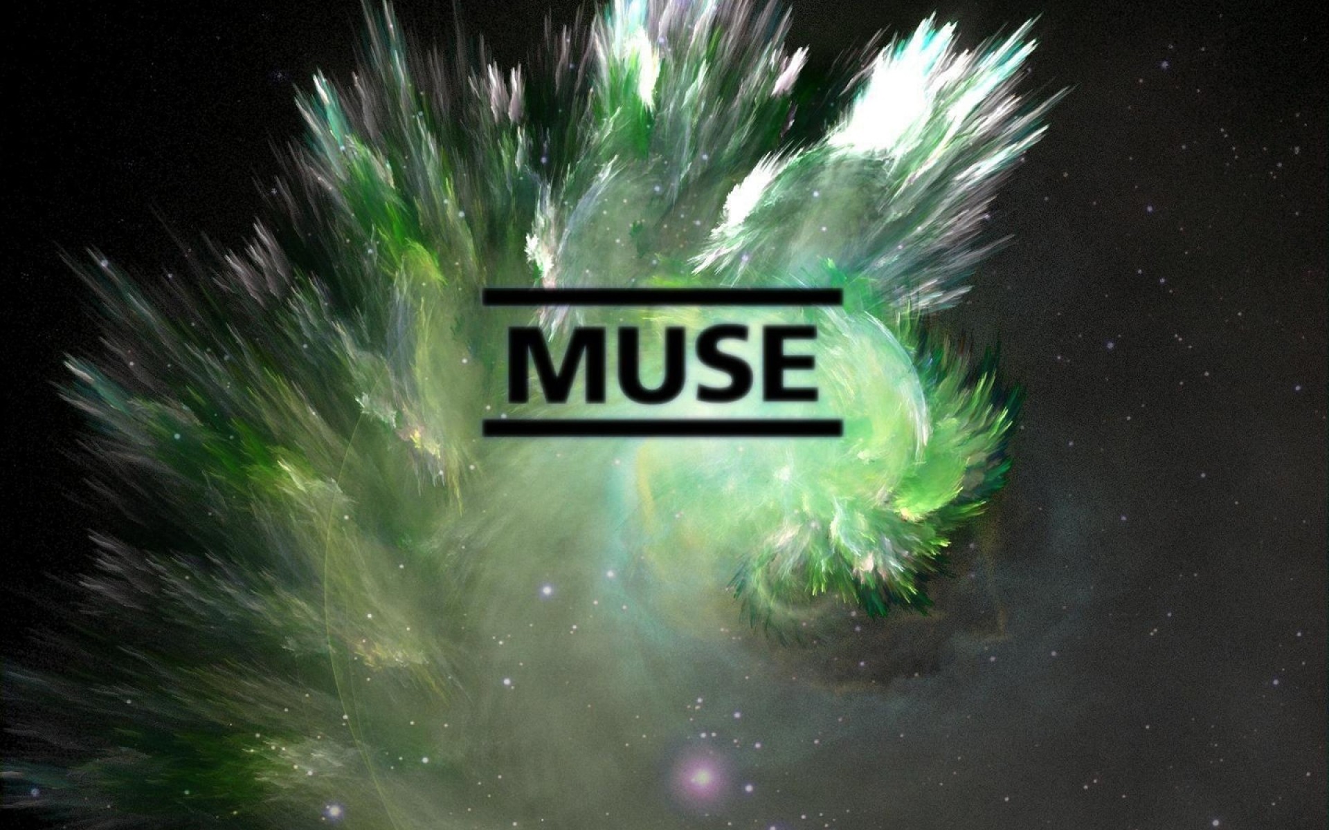 Muse Digital Art Typography 1920x1200