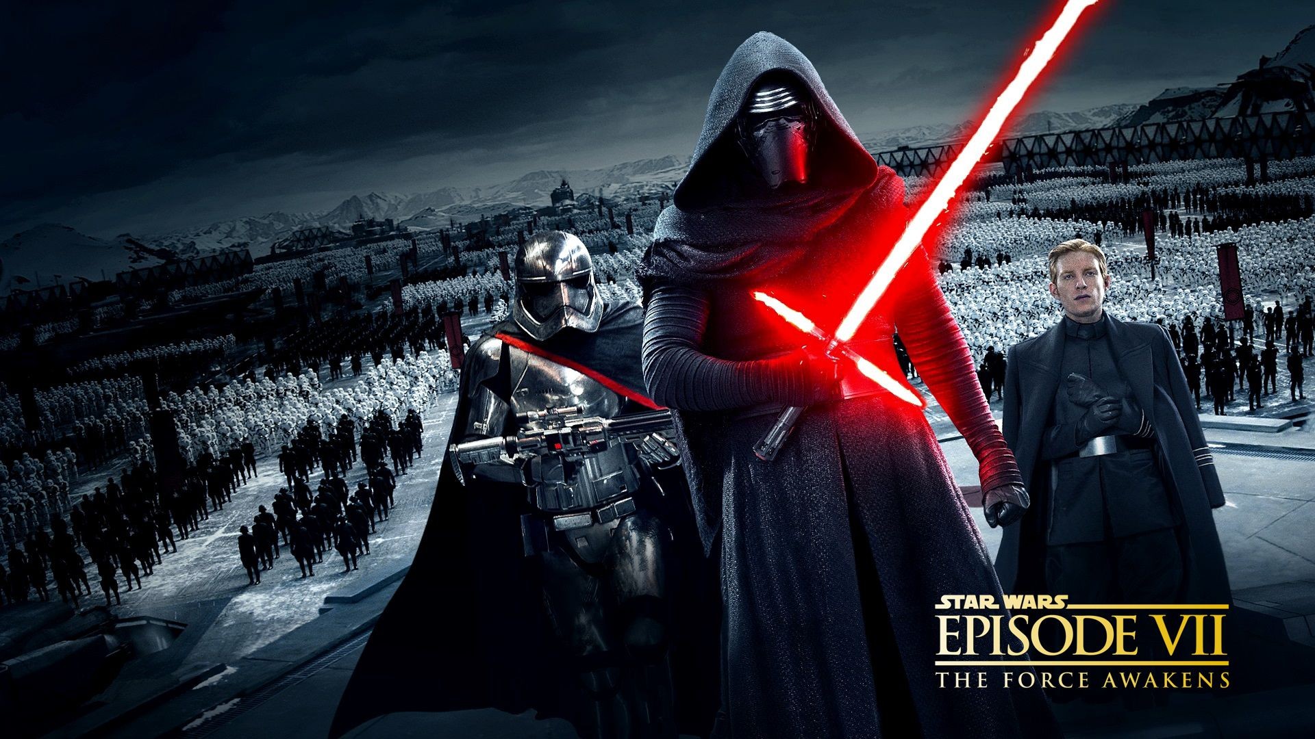 Star Wars Star Wars The Force Awakens Lightsaber Sith Science Fiction Kylo Ren Captain Phasma Star W 1920x1080