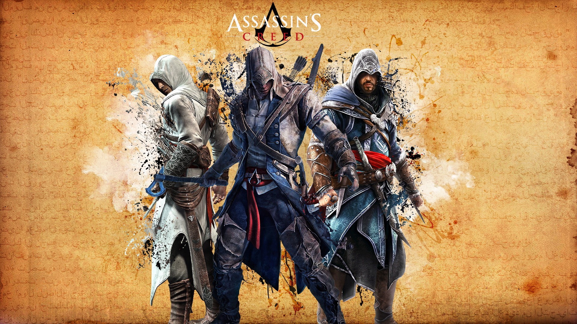 Altair Ibn Laahad Ezio Auditore Da Firenze Assassins Creed Ubisoft Assassins Creed 2 Wallpaper