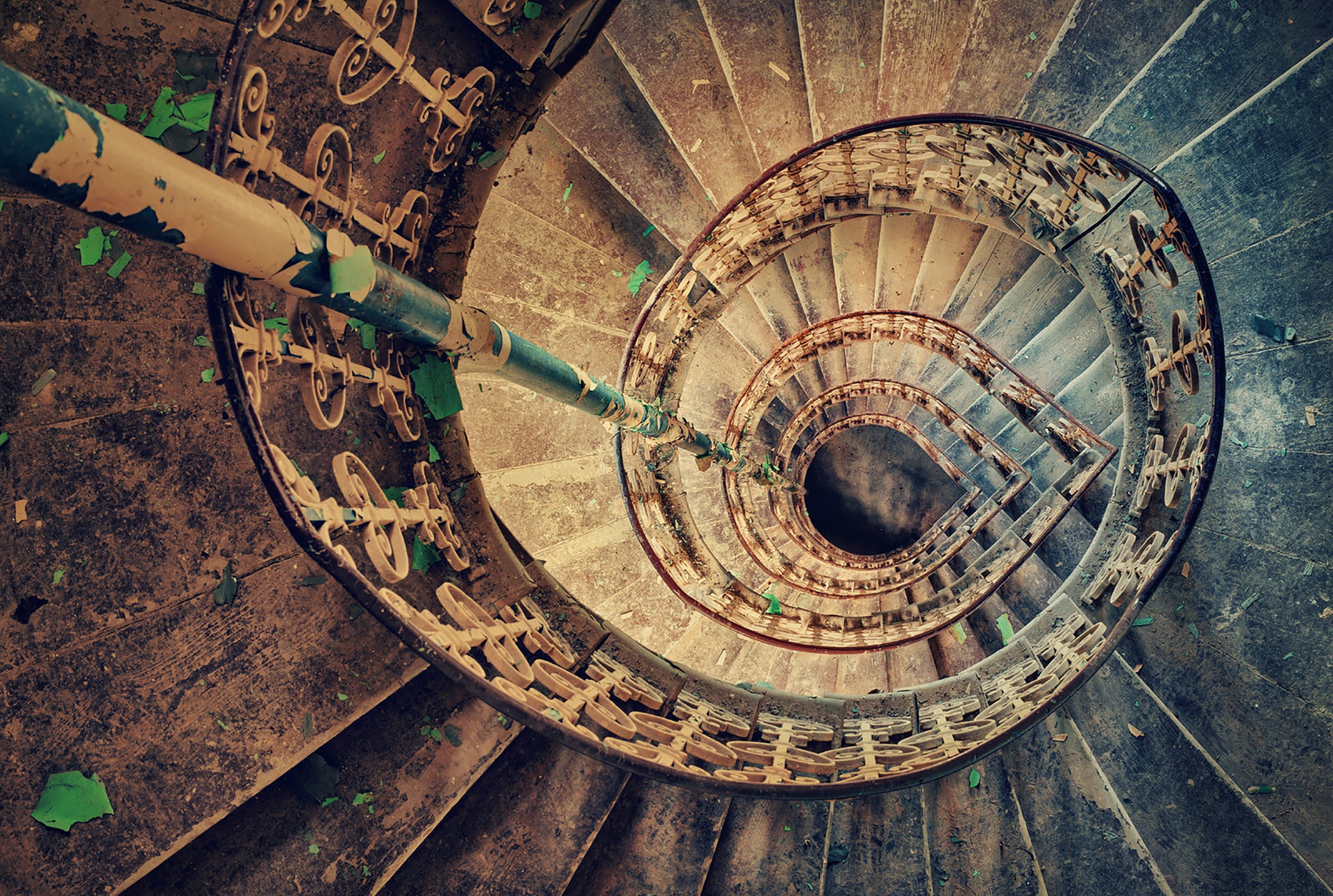 Stairs Spiral Staircase 1920x1291