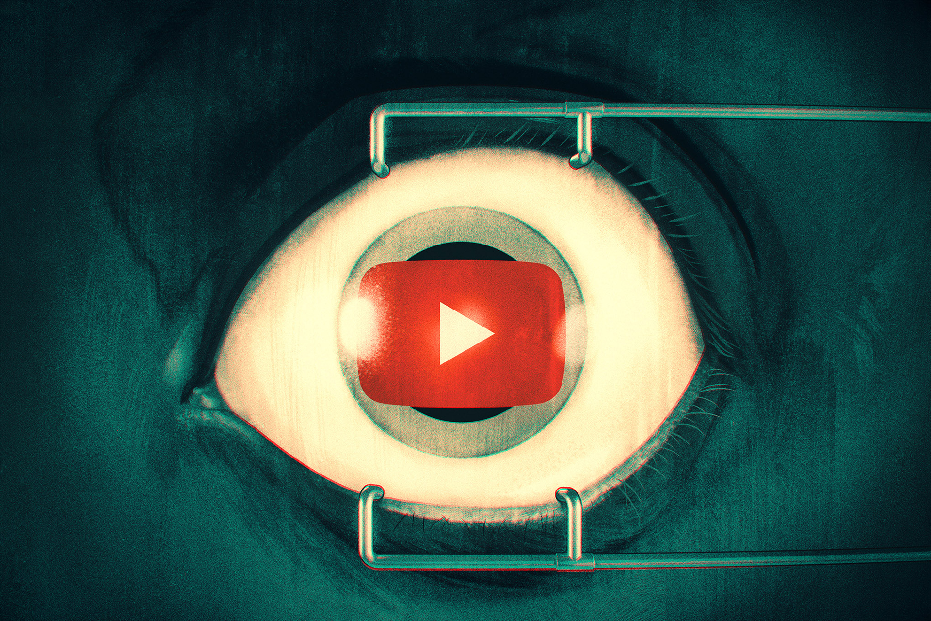 Digital Digital Art YouTube Eyeball The Verge Artwork 1920x1280