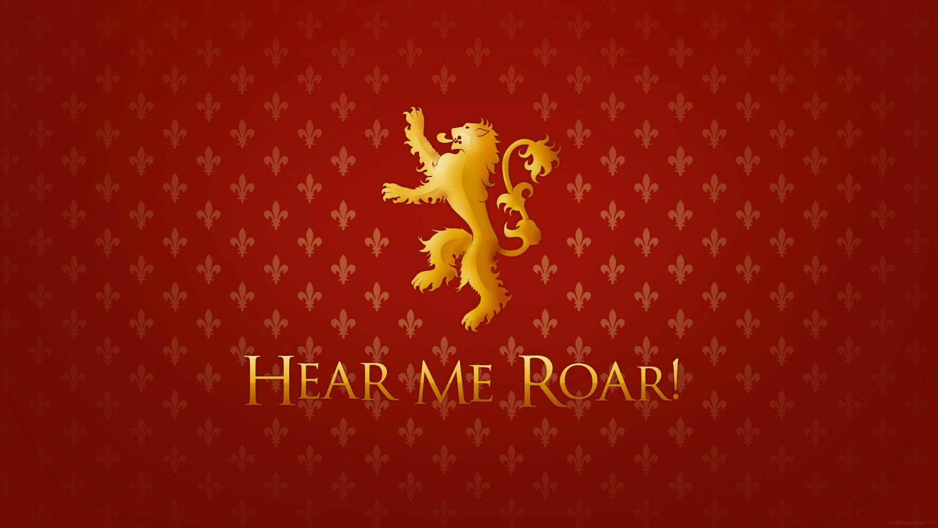Game Of Thrones Sigils House Lannister 1920x1080