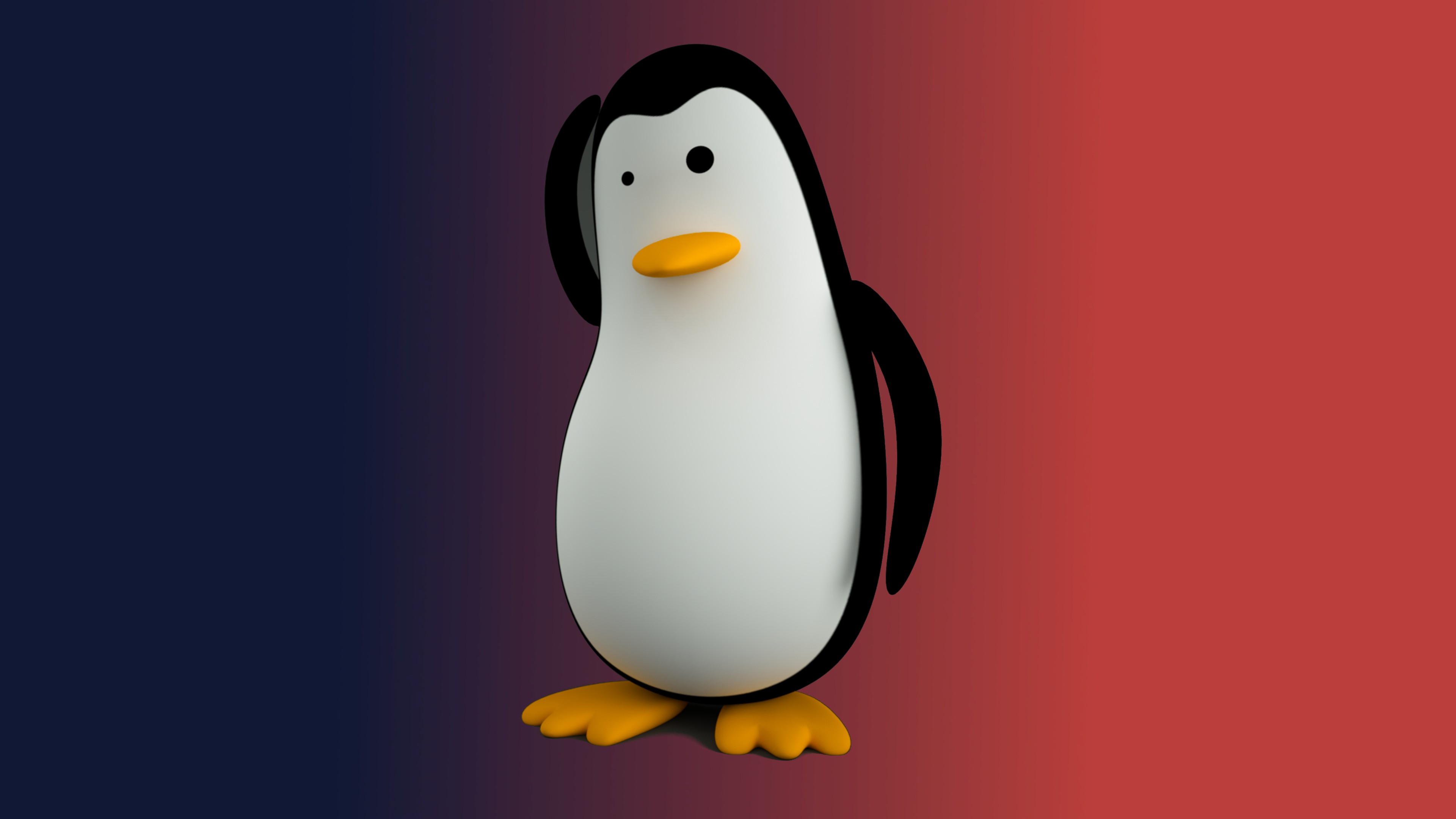 Linux Tux Penguin 3840x2160