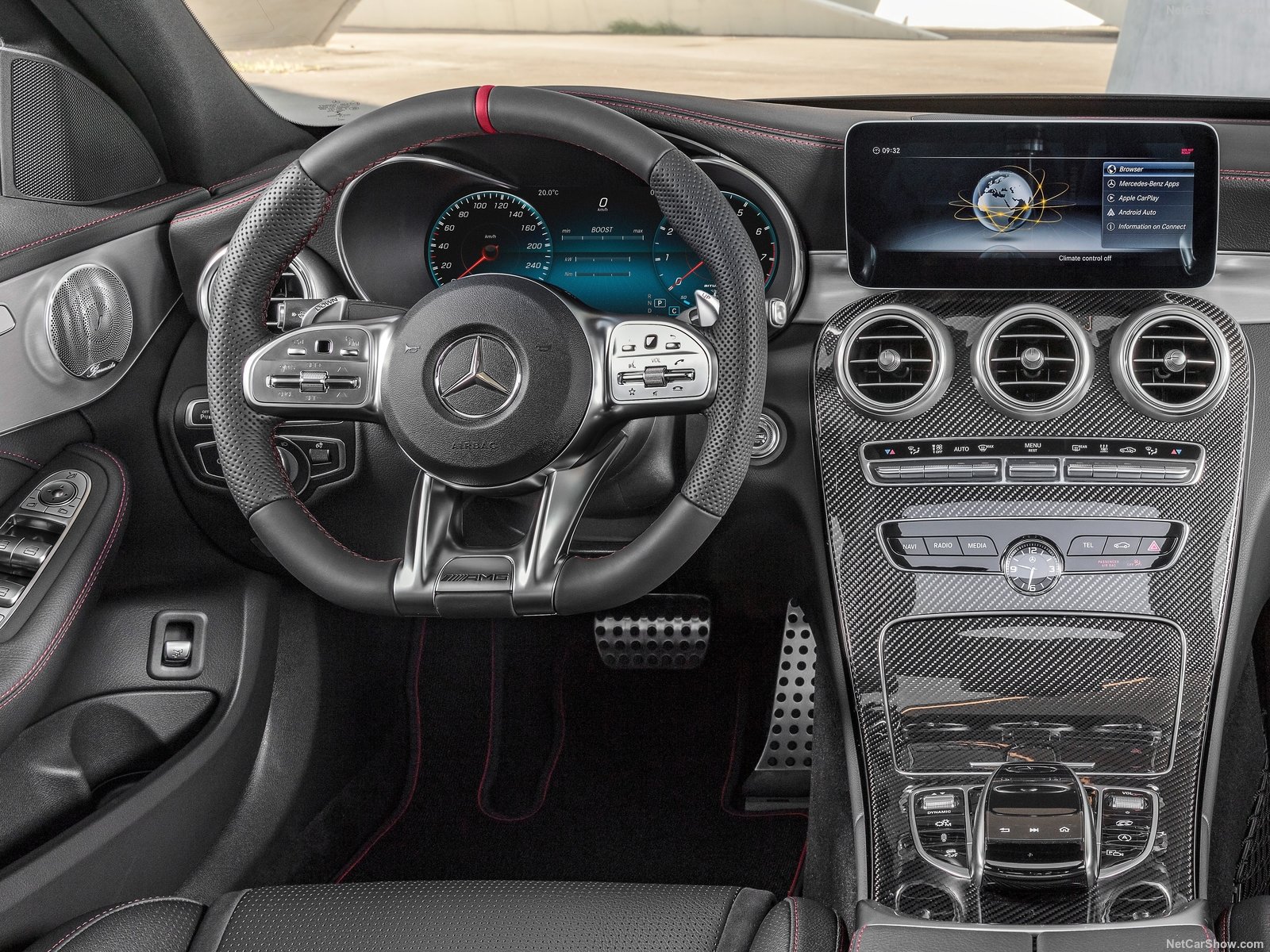 Car 2019 Year Car Interior Vehicle Mercedes Benz Steering Wheel 1600x1200