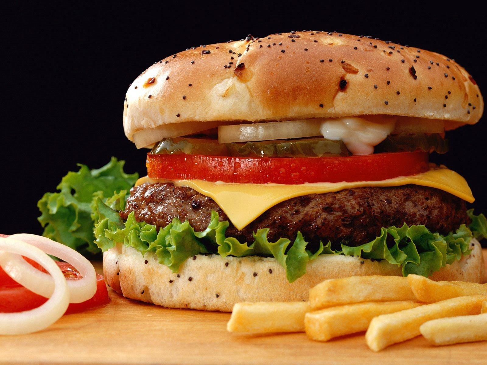 Food Burgers Burger Fast Food Hamburgers 1600x1200