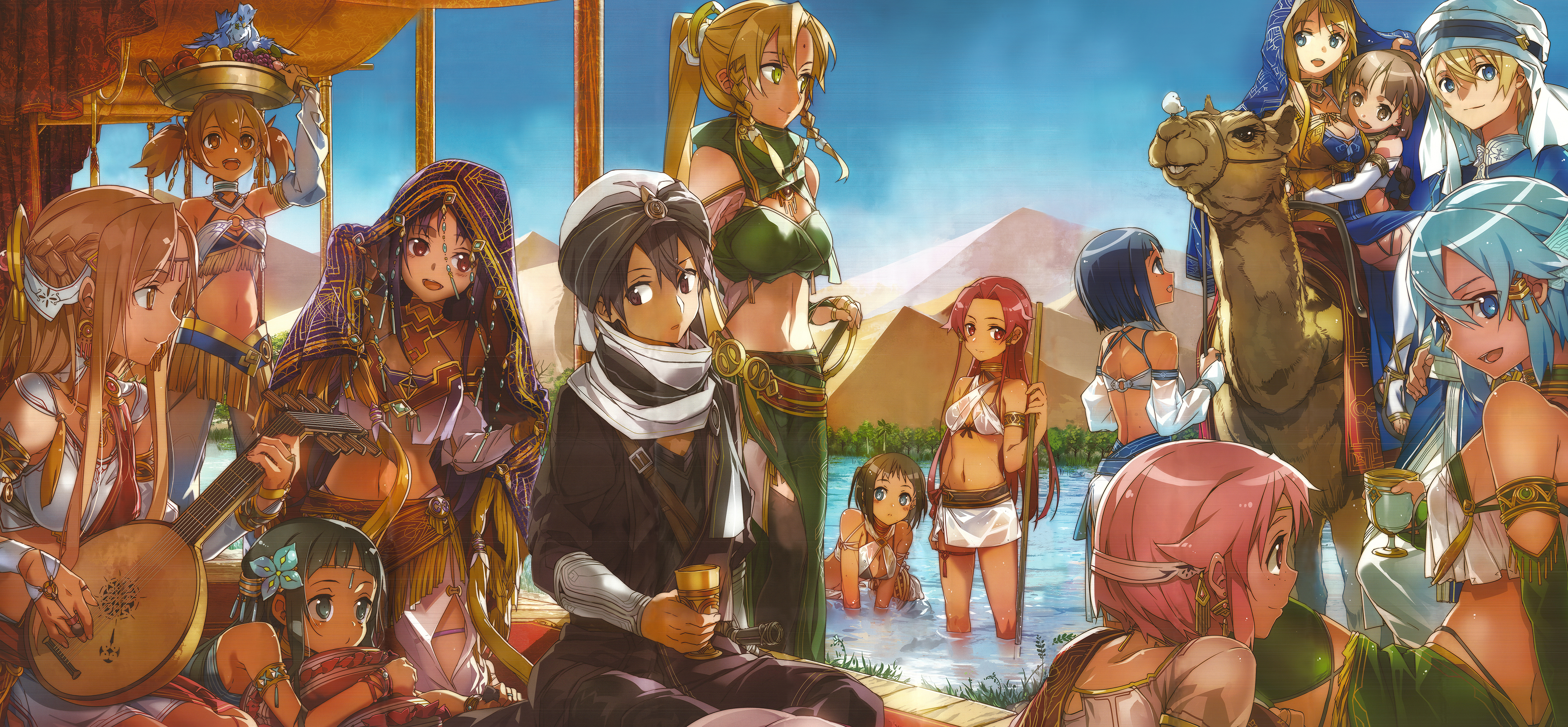 Animation Animations Comic Art SwordArtOnline Anime Girls Anime Anime Boys 3735x1732