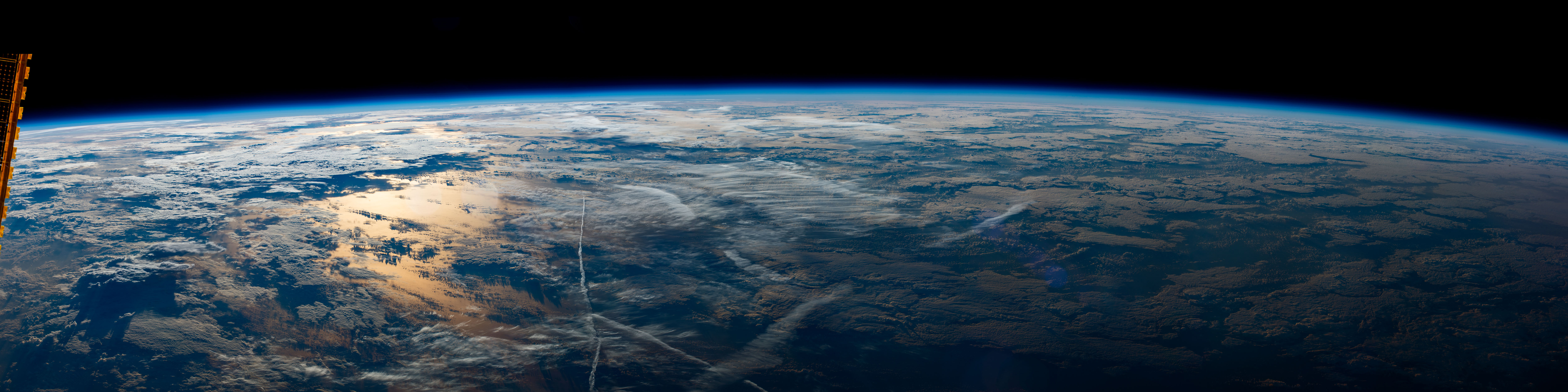 International Space Station Earth Planet NASA 7517x1878