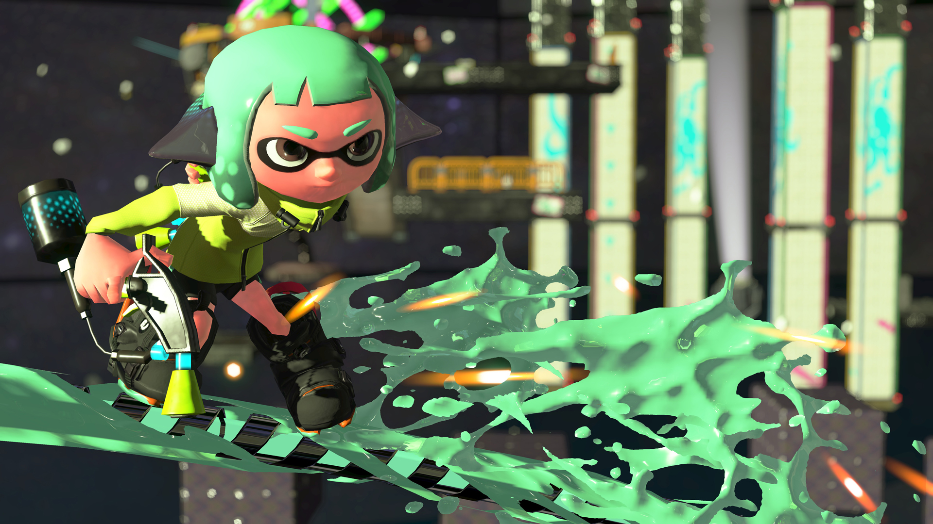 Inkling Splatoon 1920x1080