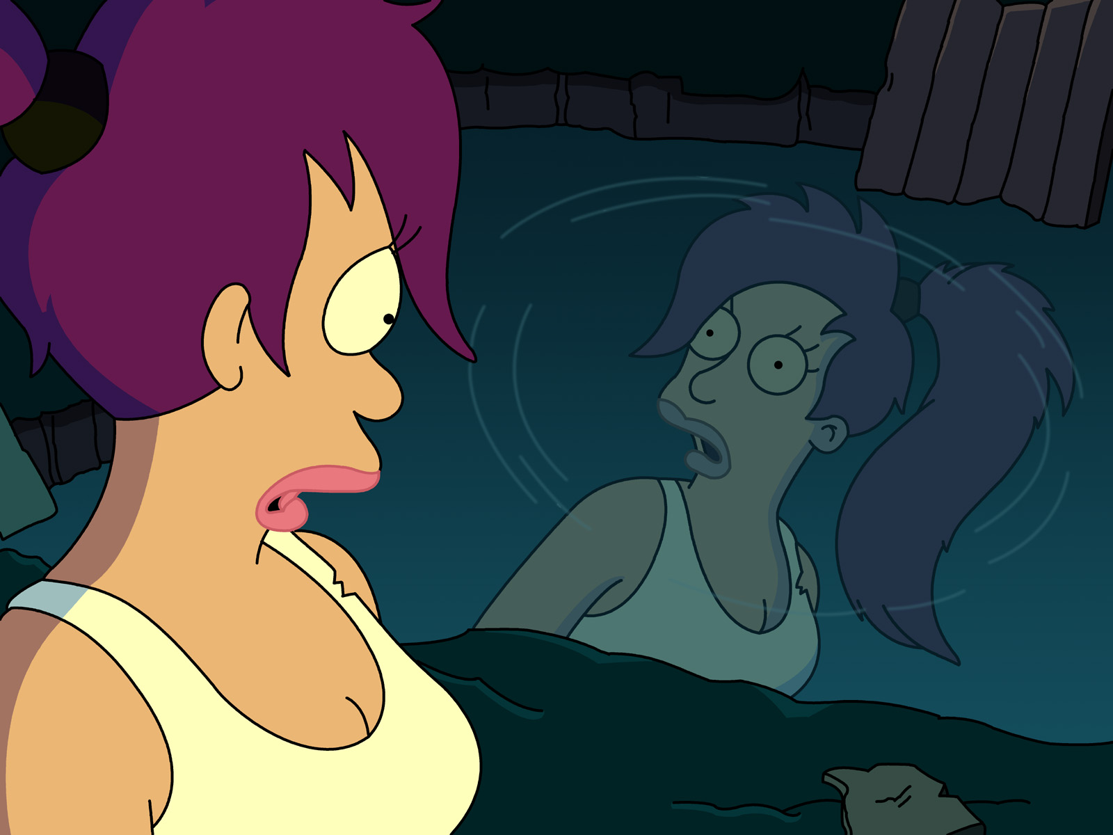 Futurama Turanga Leela Leela Futurama 1600x1200