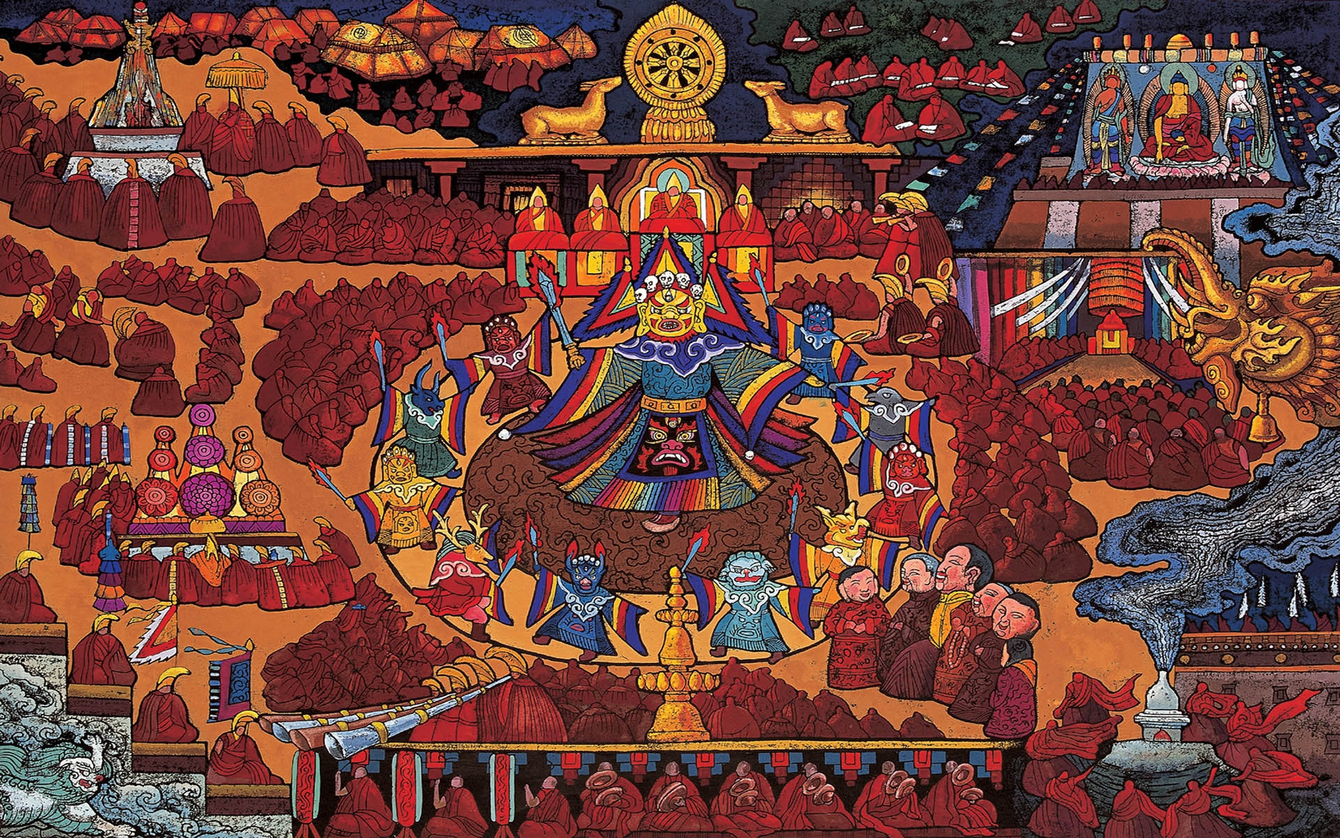 Artistic Tibetan 1920x1200