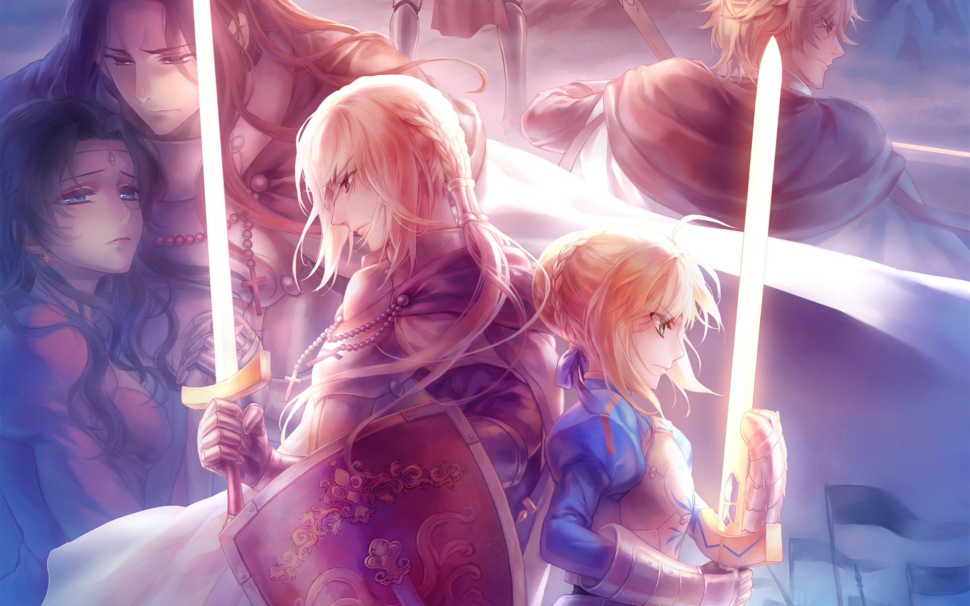 Fate Zero Fate Grand Order Fate Extra Fate Apocrypha Saber Fate Series Berserker Fate Zero Gawain Fa 1920x1200