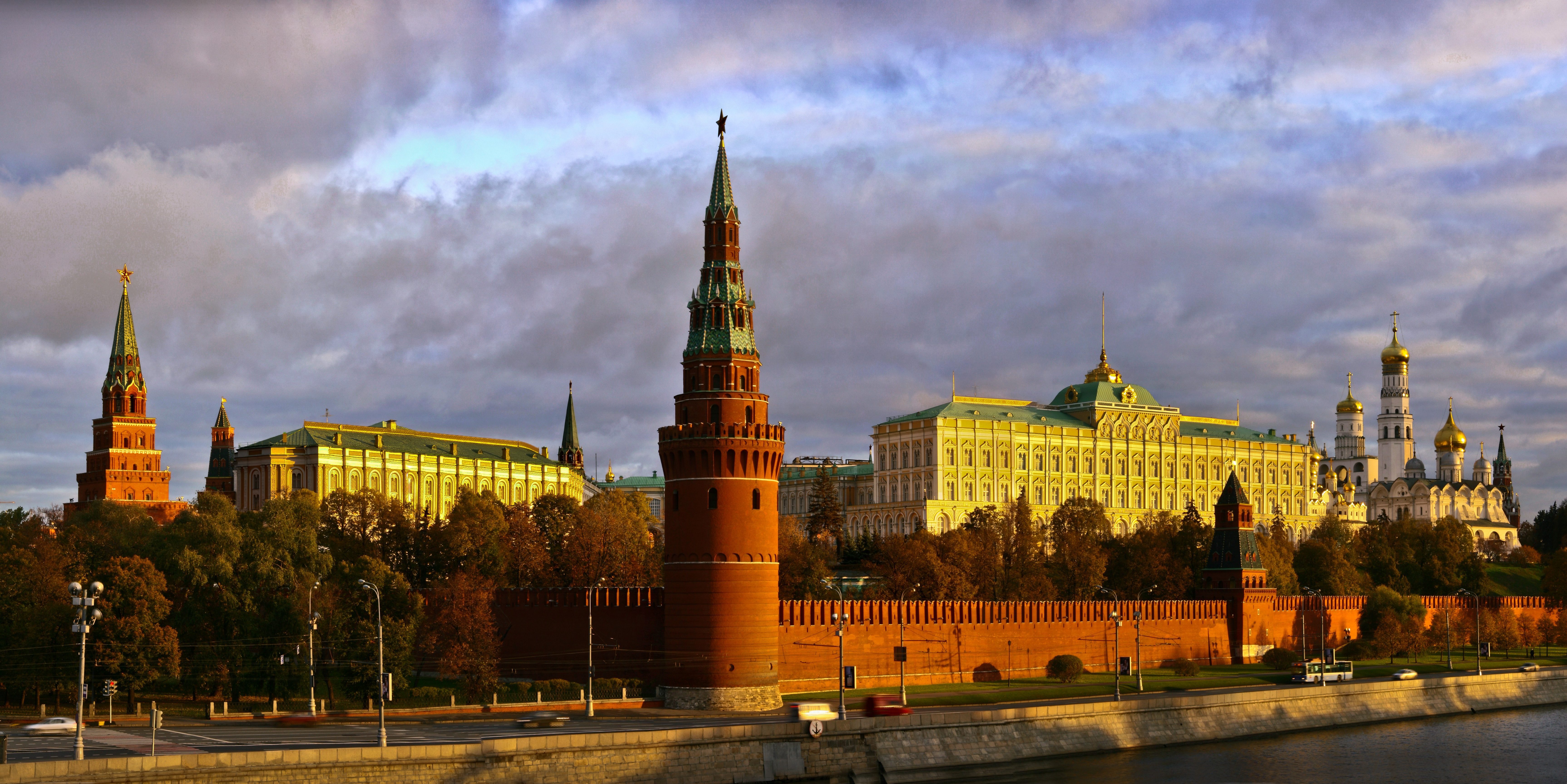 Man Made Moscow Kremlin 6904x3456