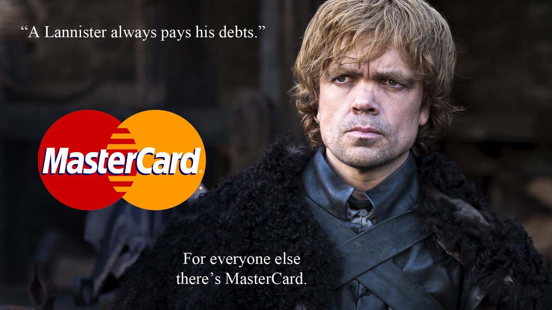 Game Of Thrones Humor Tyrion Lannister Peter Dinklage Quote Advertisements Crossover 1920x1080