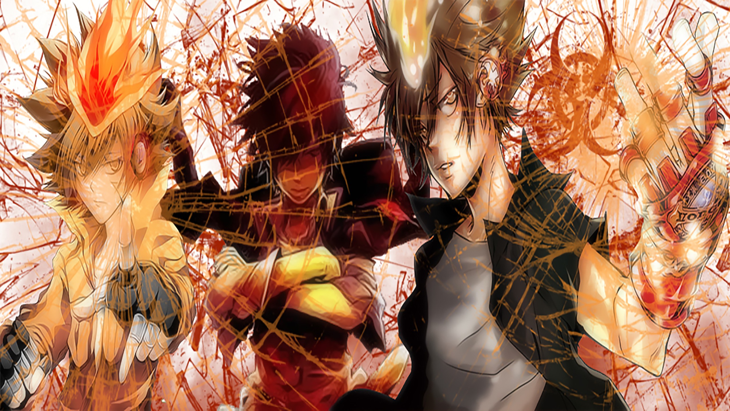 Katekyo Hitman Reborn Anime Anime Boys 2560x1440