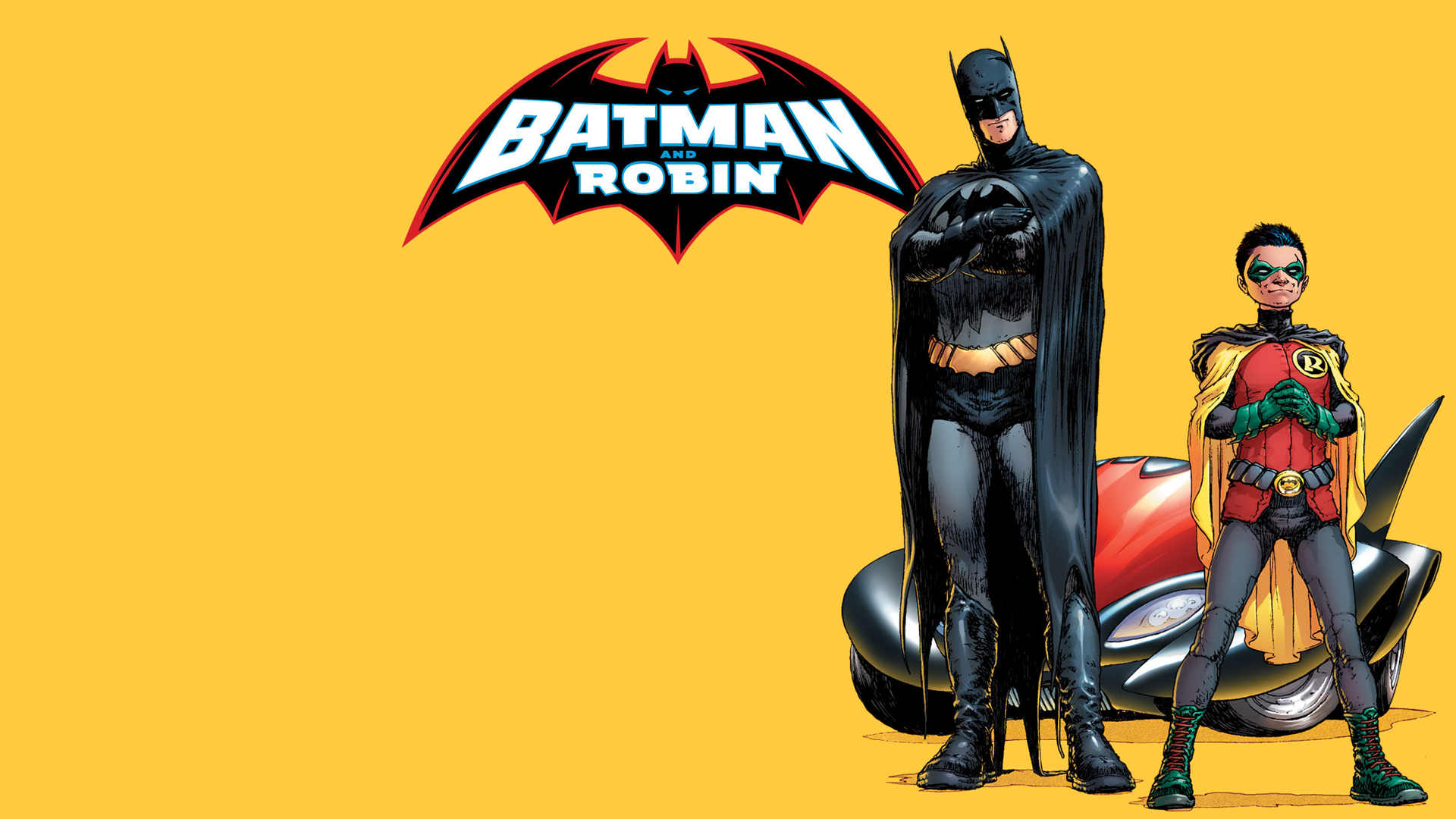 Batman Robin DC Comics 1920x1080