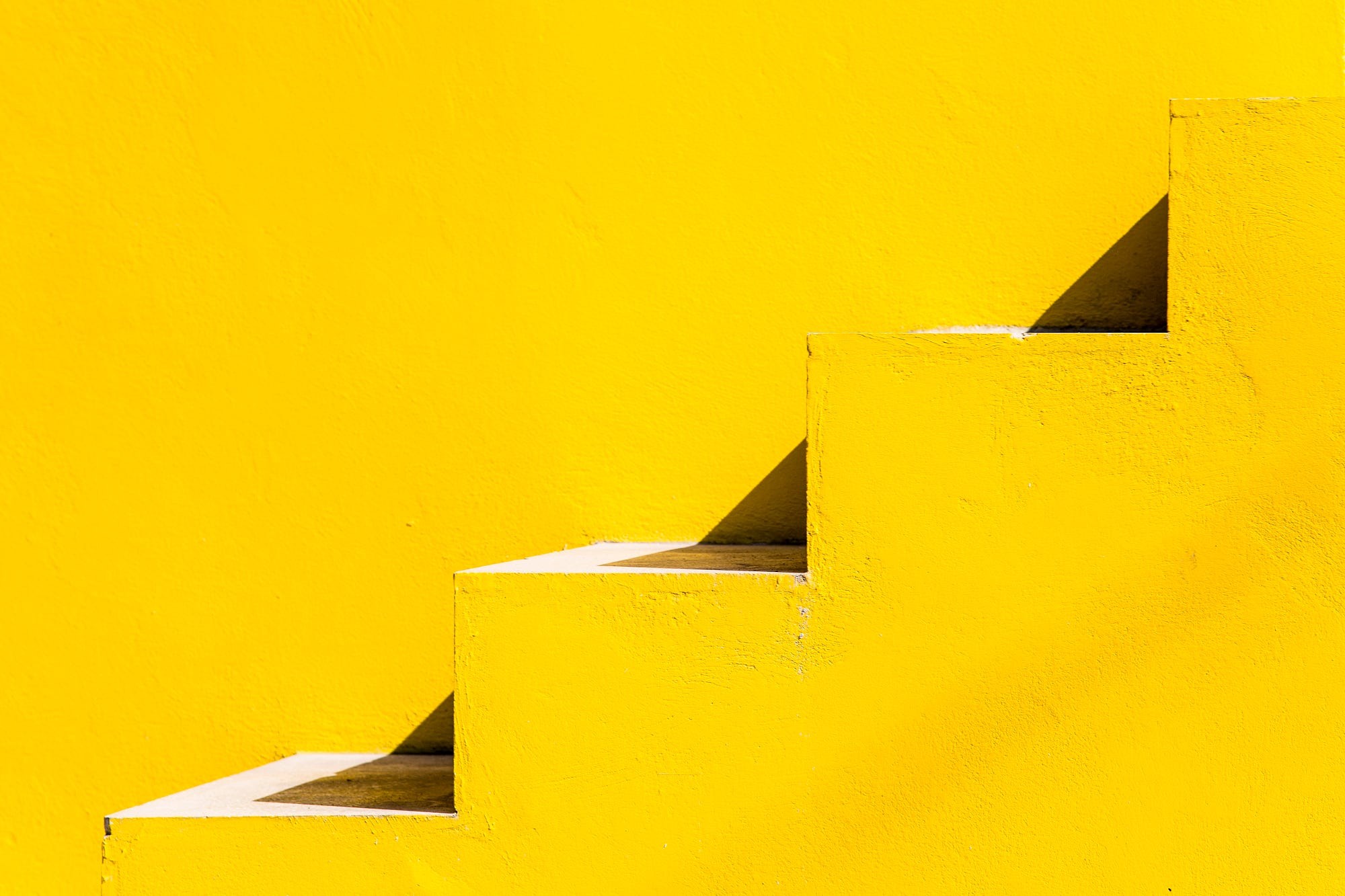 Angle Texture Staircase Geometry Yellow Minimalism Cuba Havana Shadow Stairs Yellow Background Brigh 2000x1333