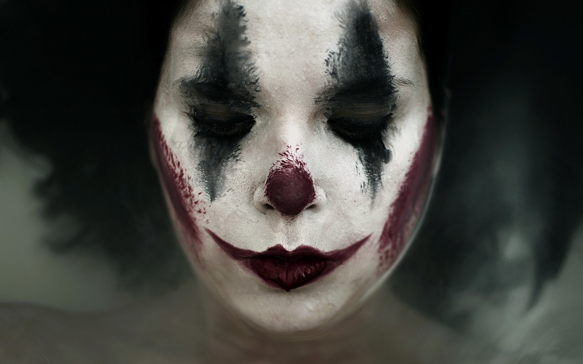 Face Clowns Makeup 1920x1200