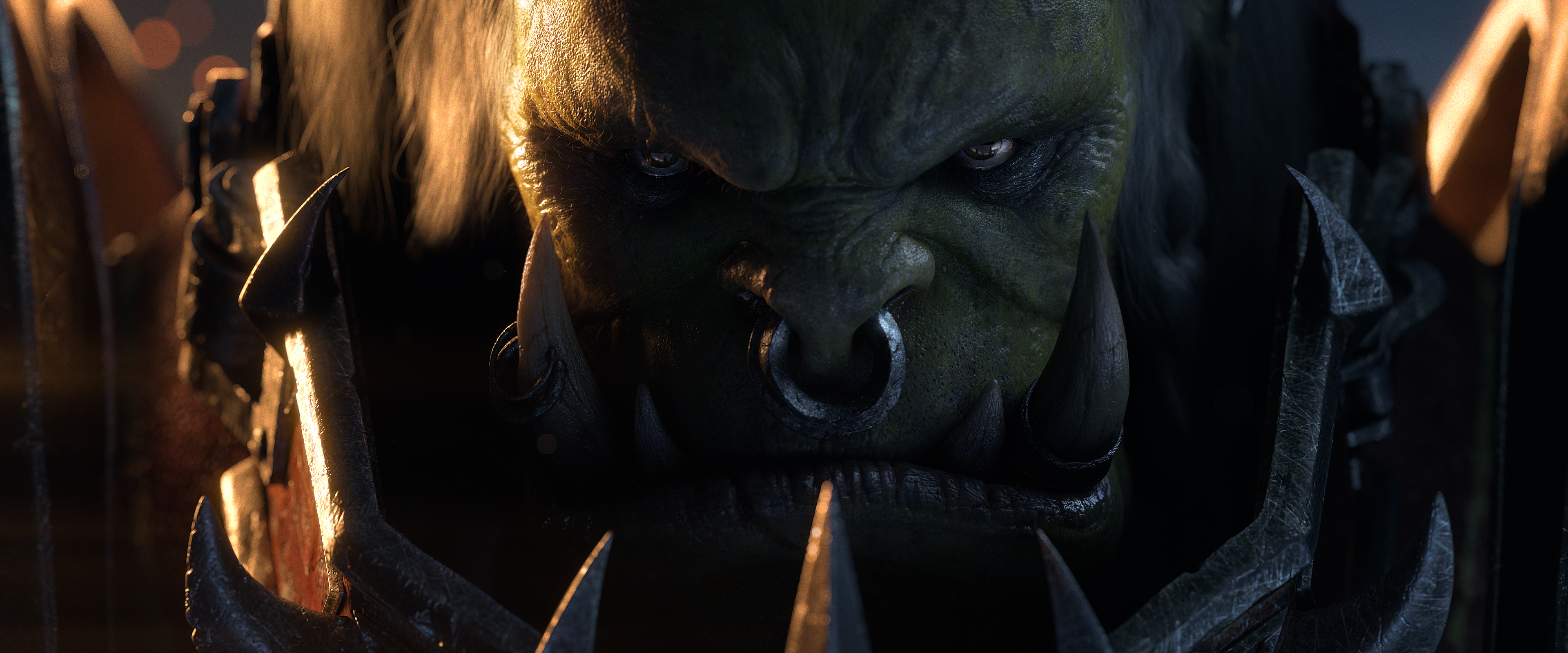 World Of Warcraft World Of Warcraft Battle For Azeroth Nose Rings Orcs Video Games 3840x1600