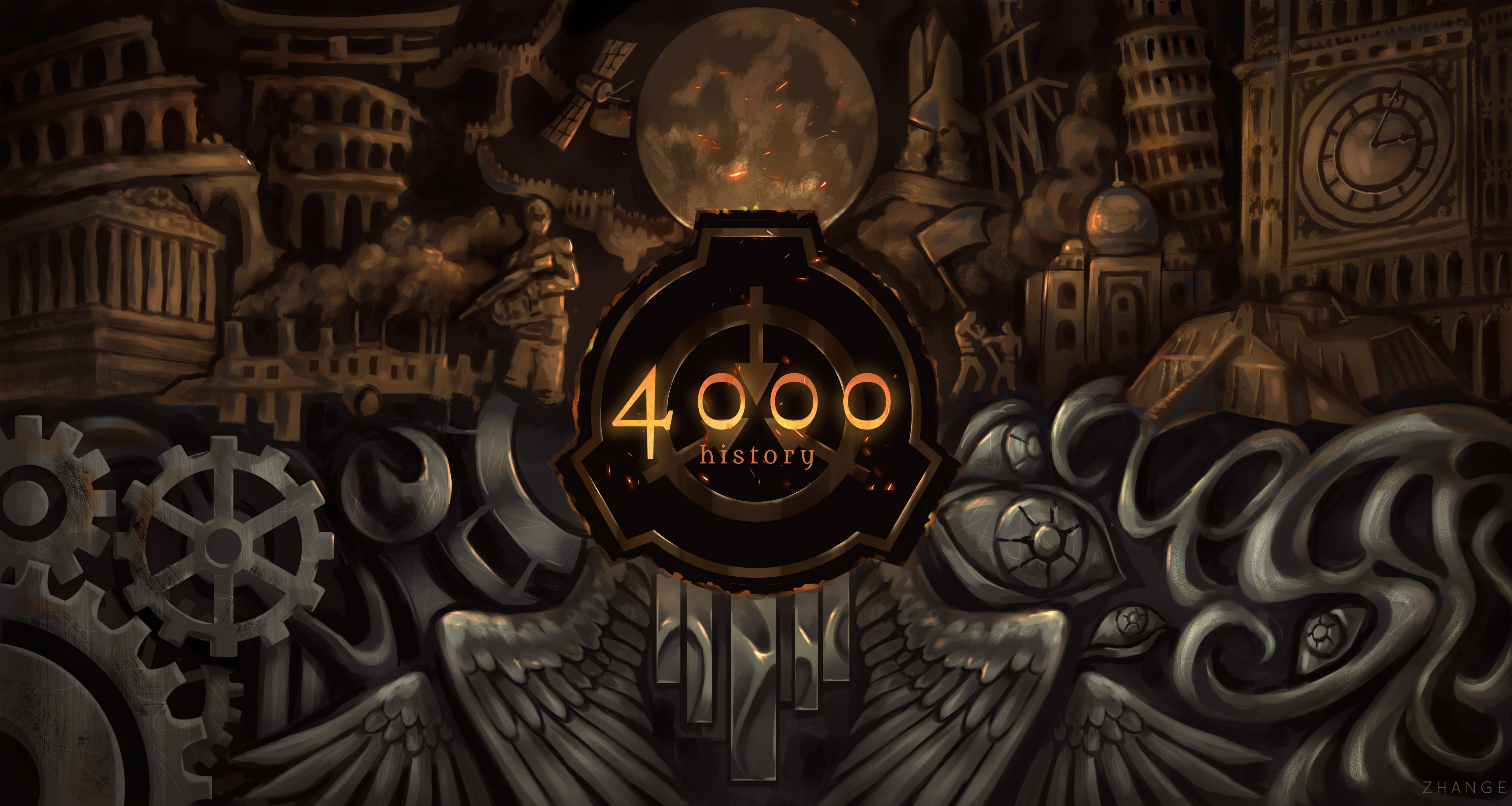 Scp Horror Numbers Artwork 4500x2400