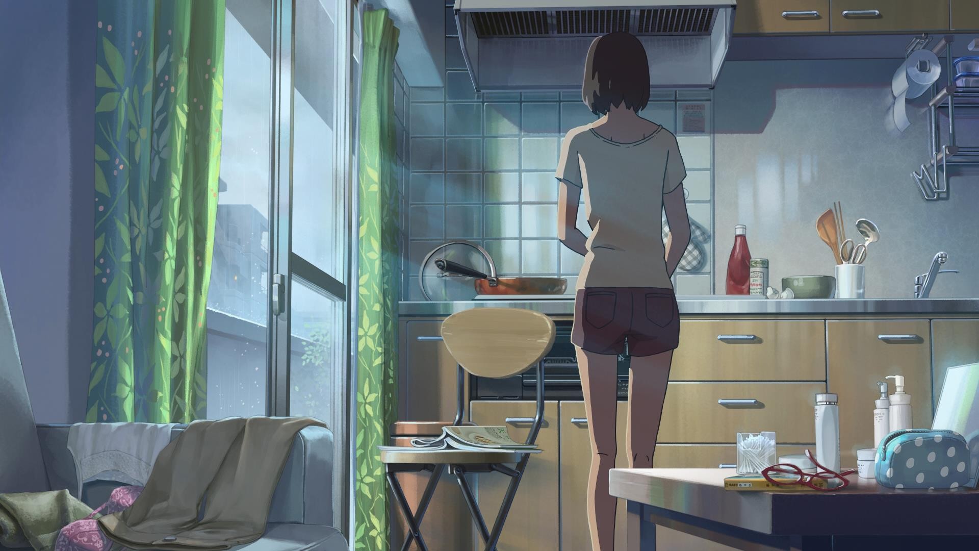 Anime Makoto Shinkai The Garden Of Words 1920x1080