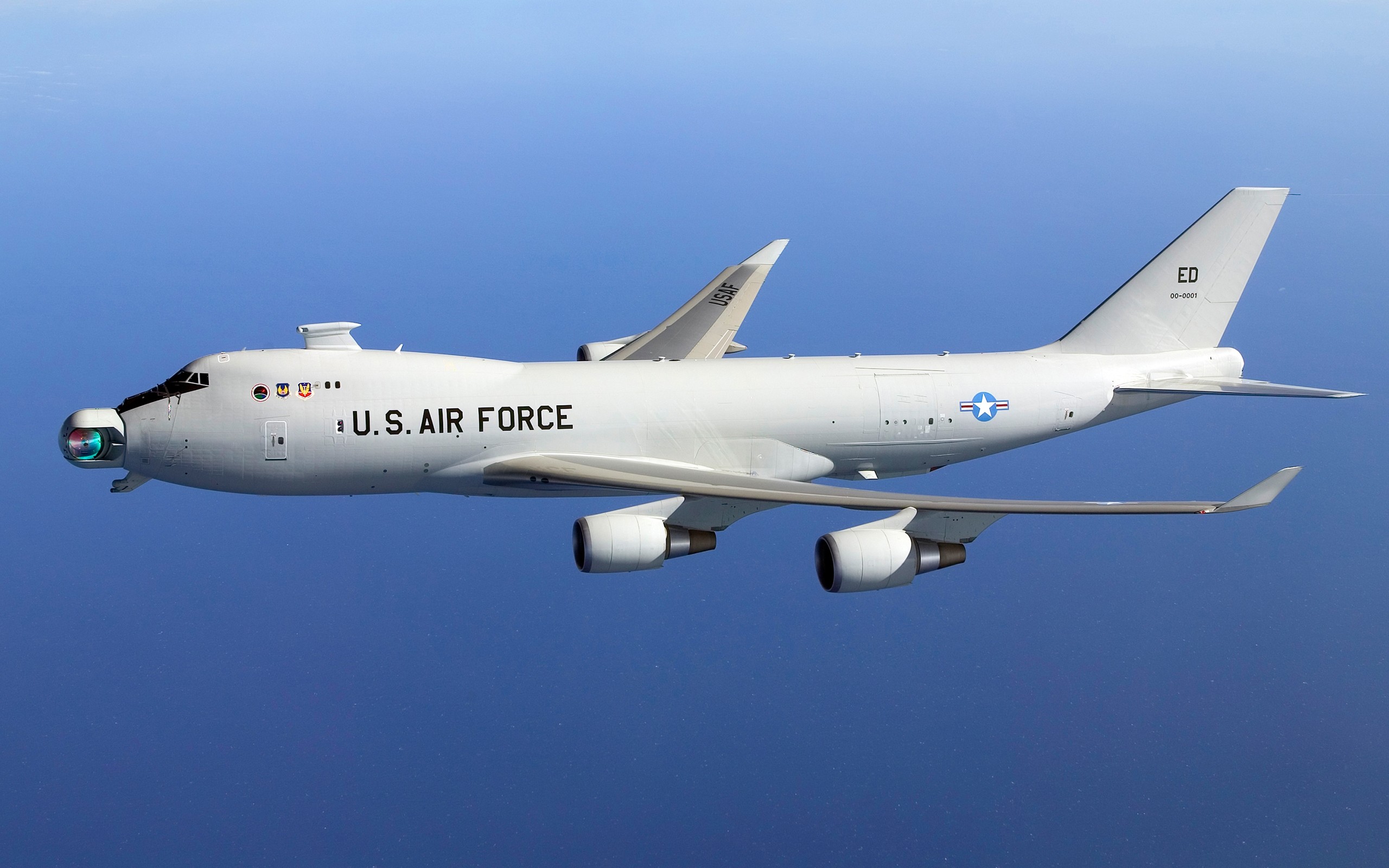 US Air Force Military Aircraft Boeing 747 Aircraft 2560x1600