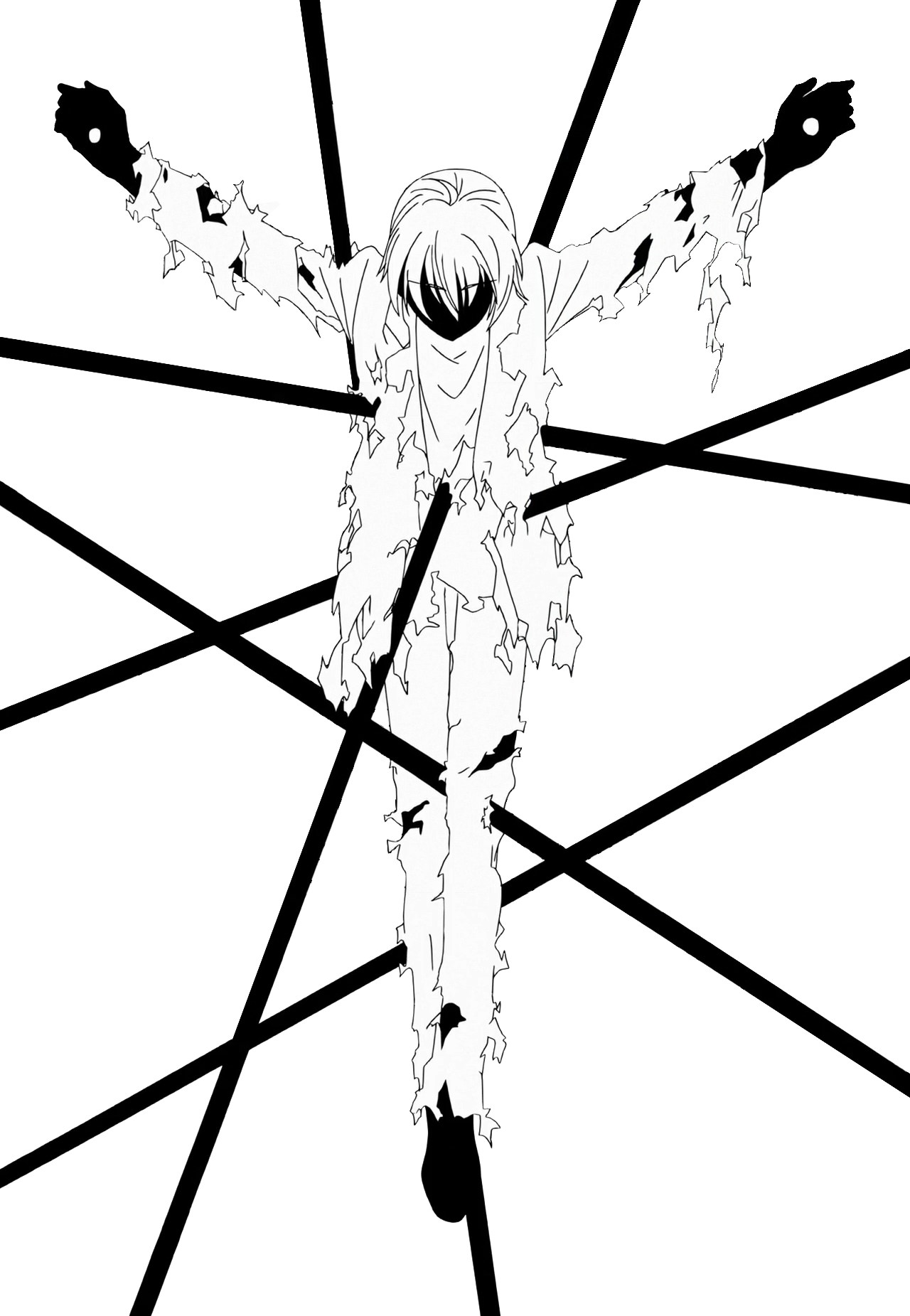 Anime Anime Boys Ef A Fairy Tale Of The Two Yuu Himura Transparent Background Monochrome 1280x1851