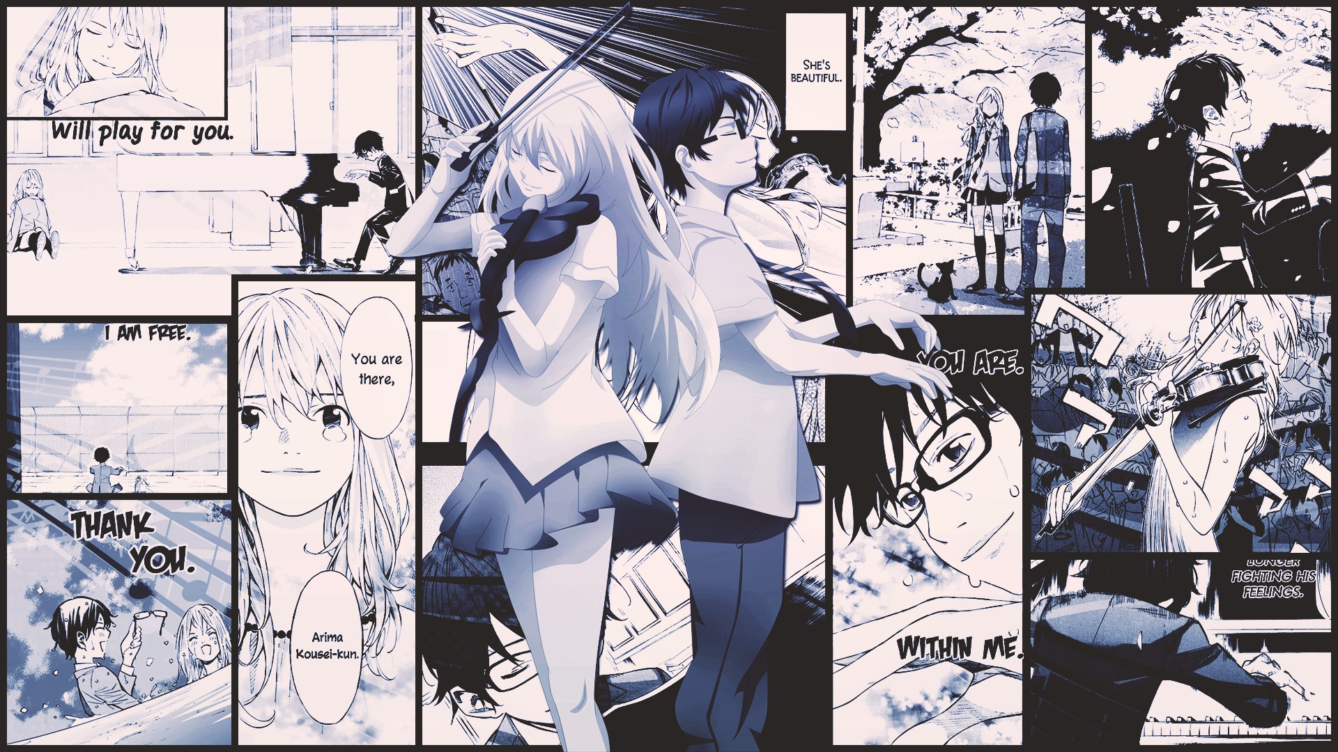 HD wallpaper: Shigatsu wa Kimi no Uso, anime, anime girls, Miyazono Kaori