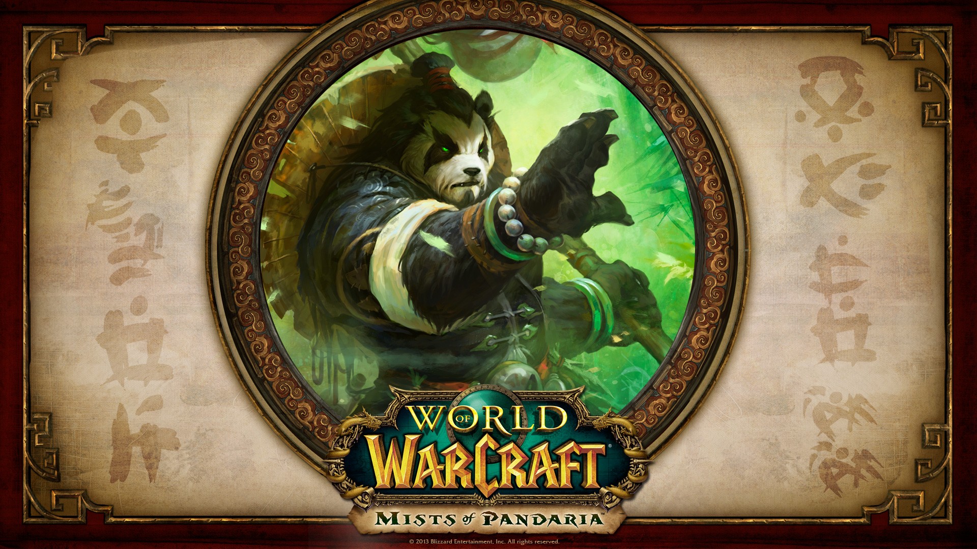 World Of Warcraft World Of Warcraft Mists Of Pandaria PC Gaming Glowing Eyes 1920x1080