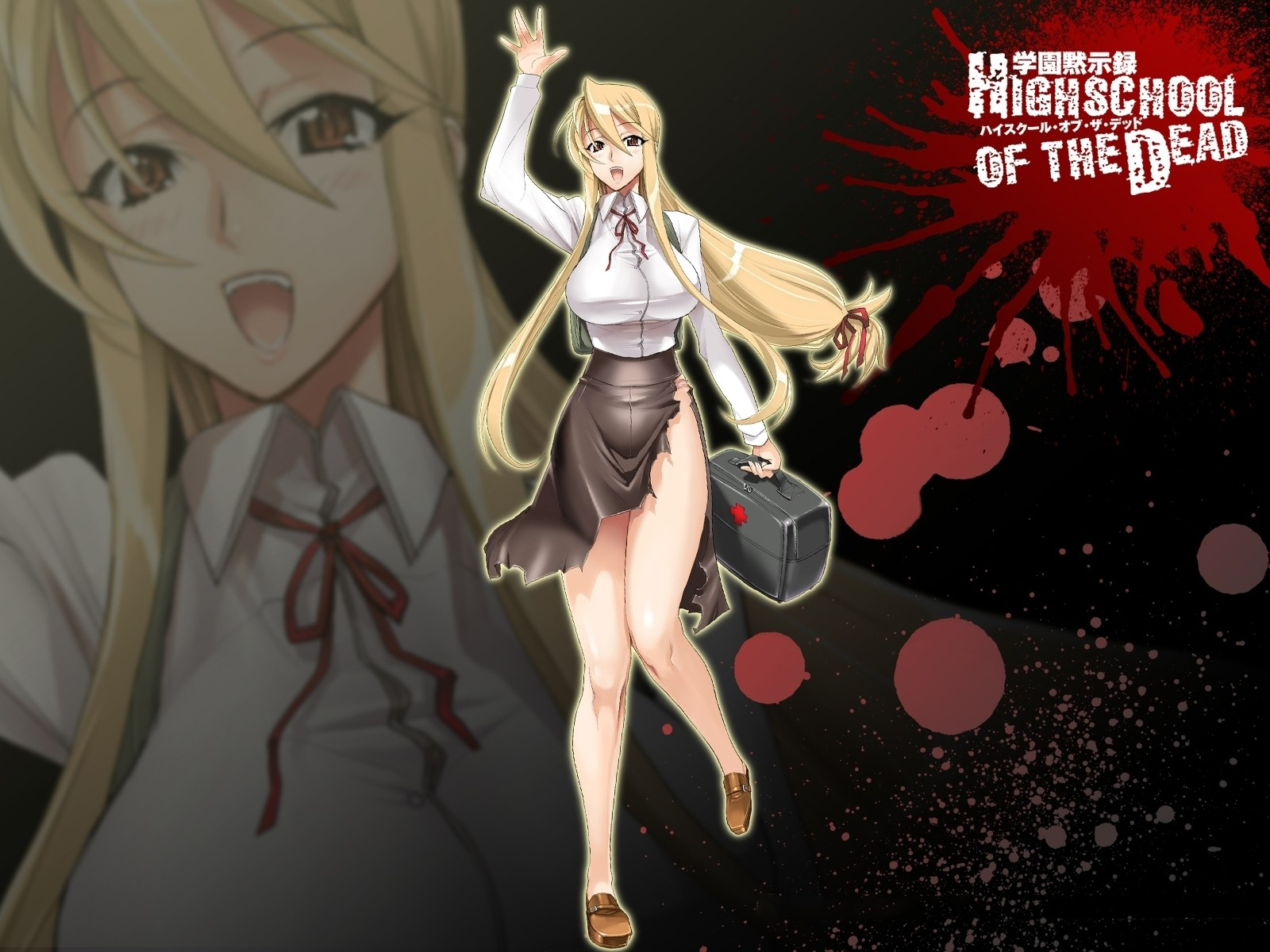 Anime wallpaper highschool of the dead 1000x750 263376 en