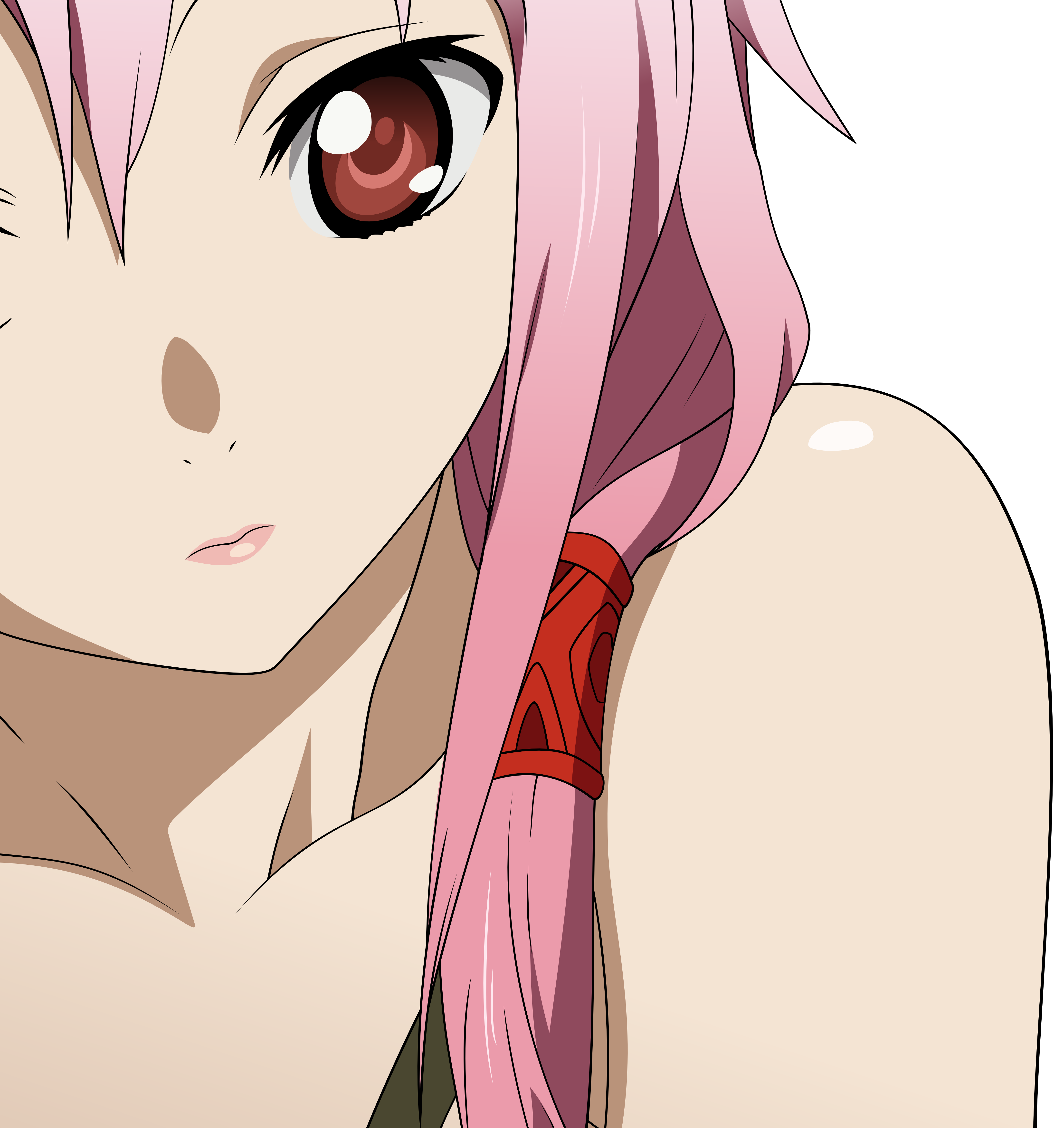 Yuzuriha Inori Inori Yuzuriha Guilty Crown 4368x4631