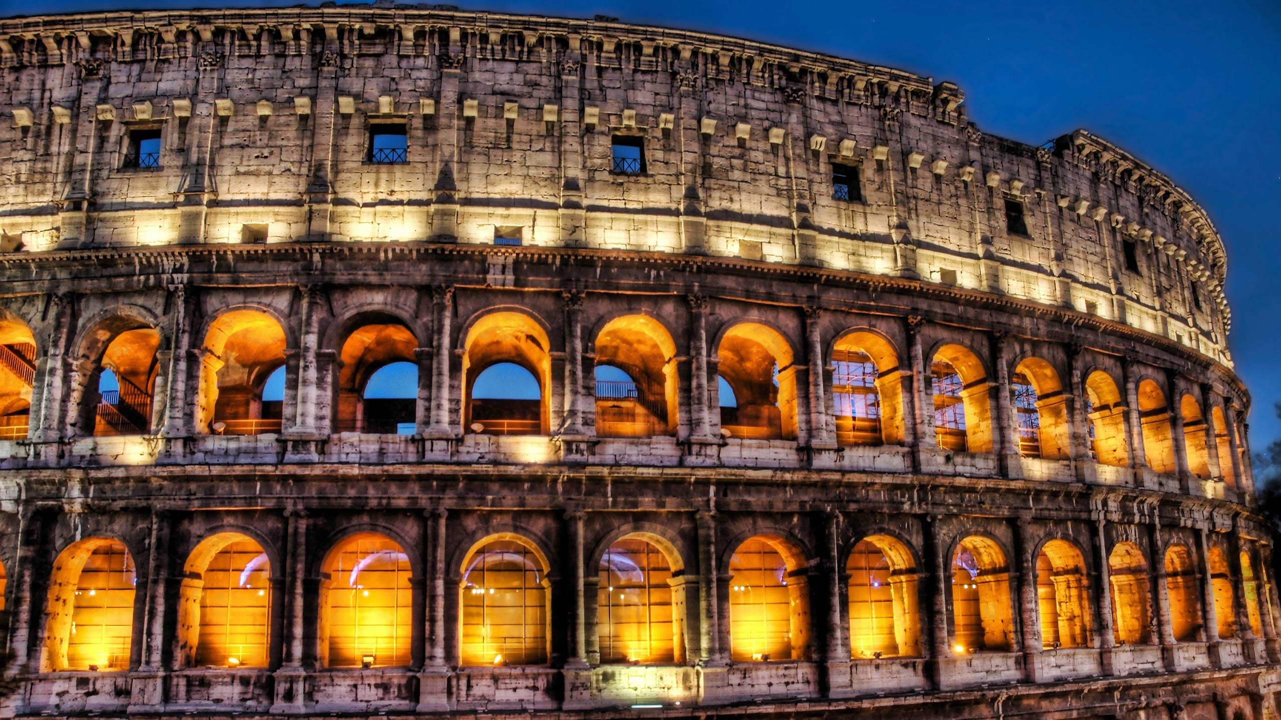 Rome Colosseum Ancient Rome 2560x1440