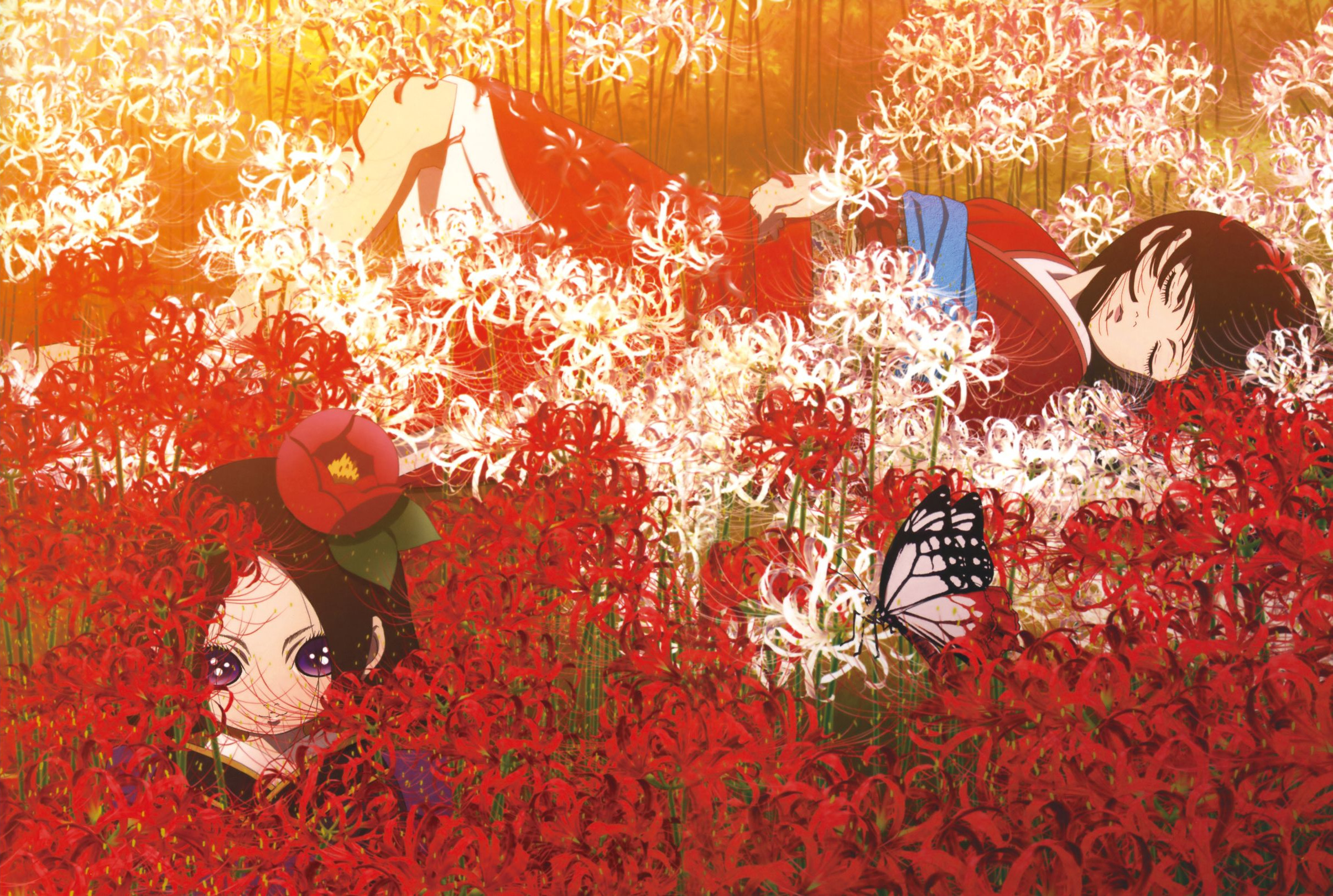 Jigoku Shoujo Enma Ai Anime Girls Plants Anime 2410x1620