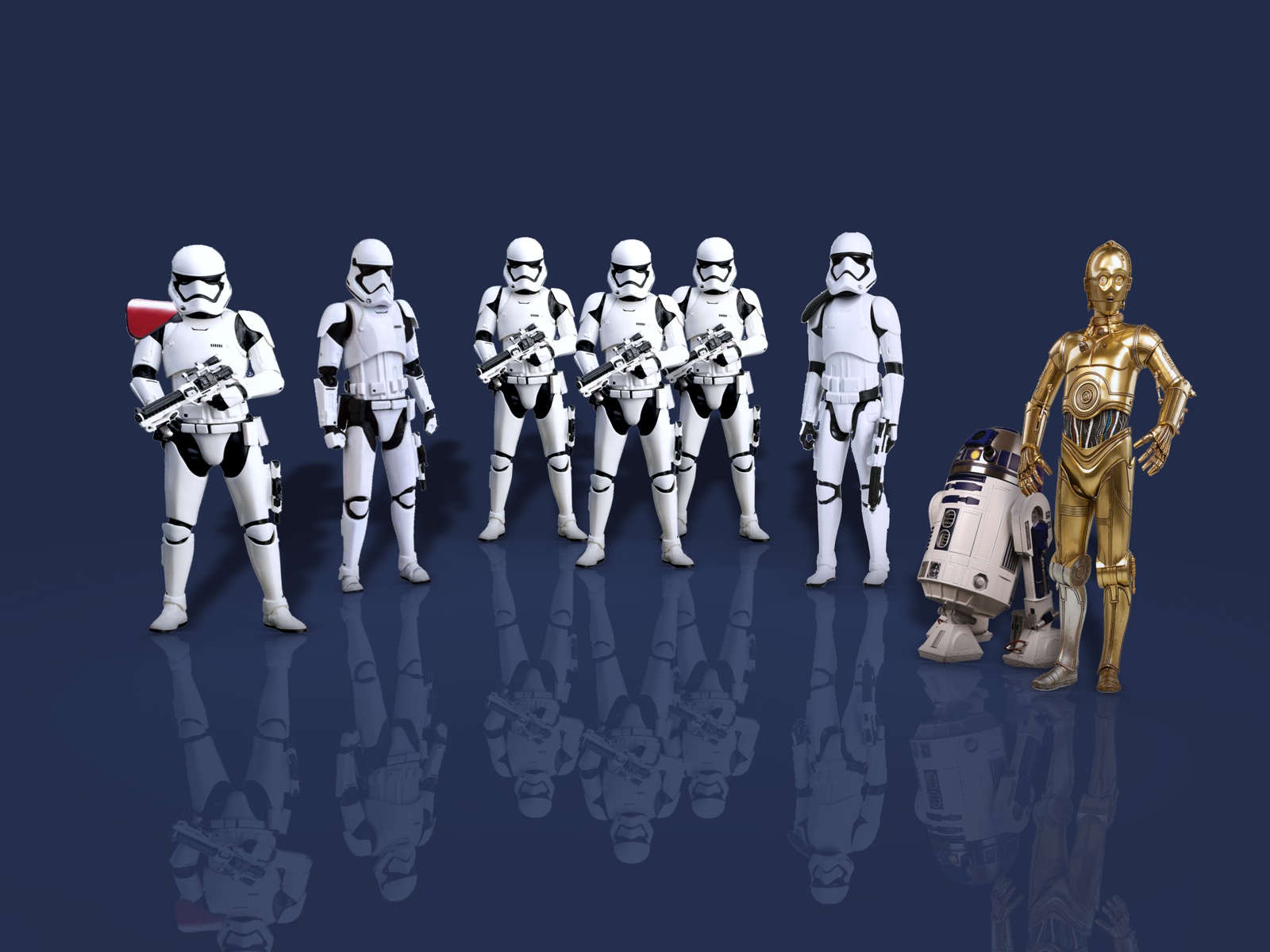 R2 D2 C 3PO Trooper Stormtrooper 1600x1200